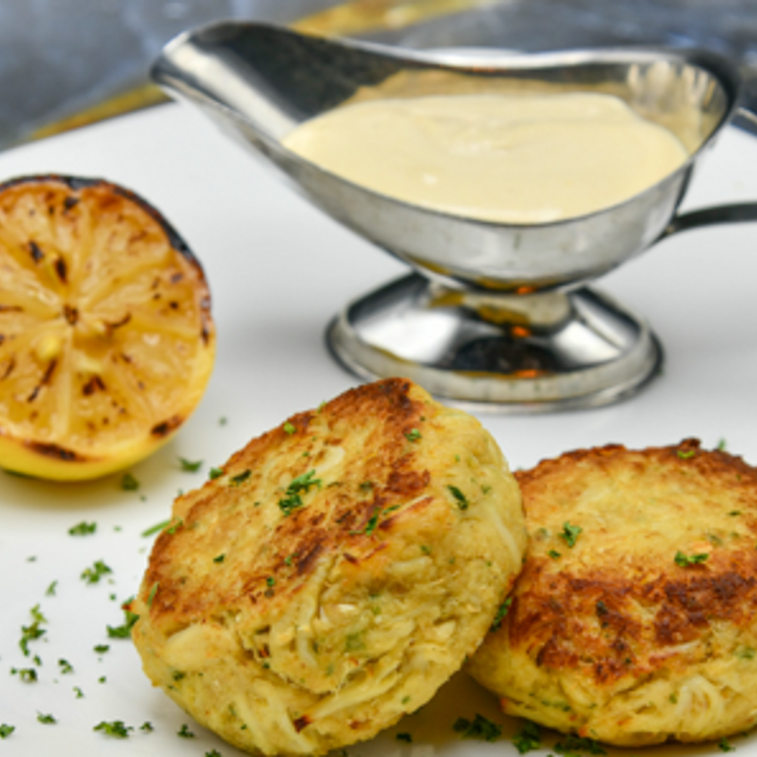 Order Jumbo Lump Crab Cakes Entree food online from Morton The Steakhouse store, Chicago on bringmethat.com