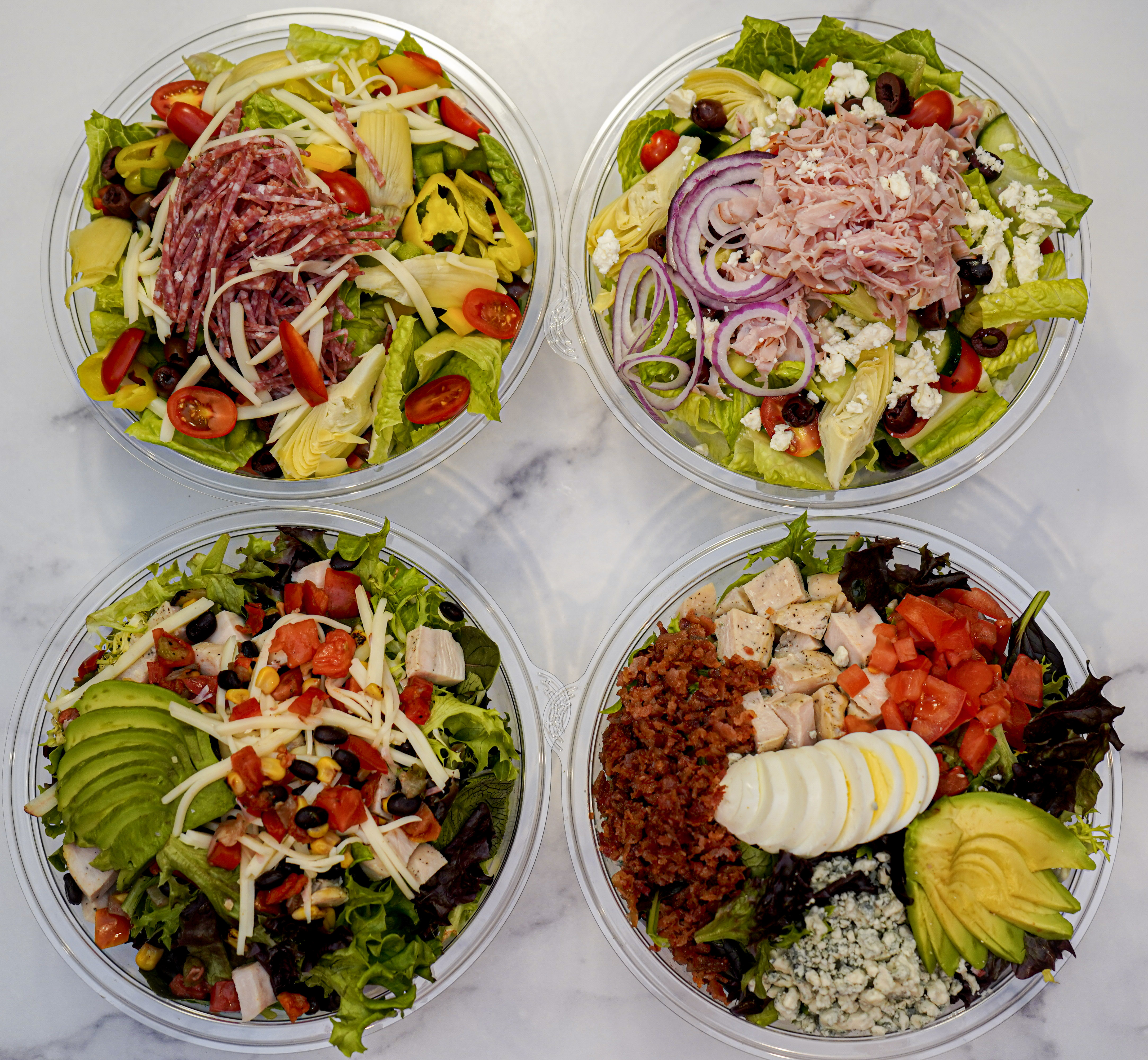 Order 12 Catering Salads food online from Sourdough & Co store, Roseville on bringmethat.com