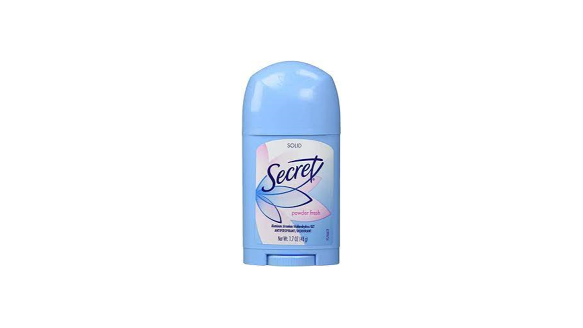 Order Secret Powder Fresh Wide Solid Antiperspirant and Deodorant, 1.7 oz food online from Rebel store, Pleasant Hill on bringmethat.com