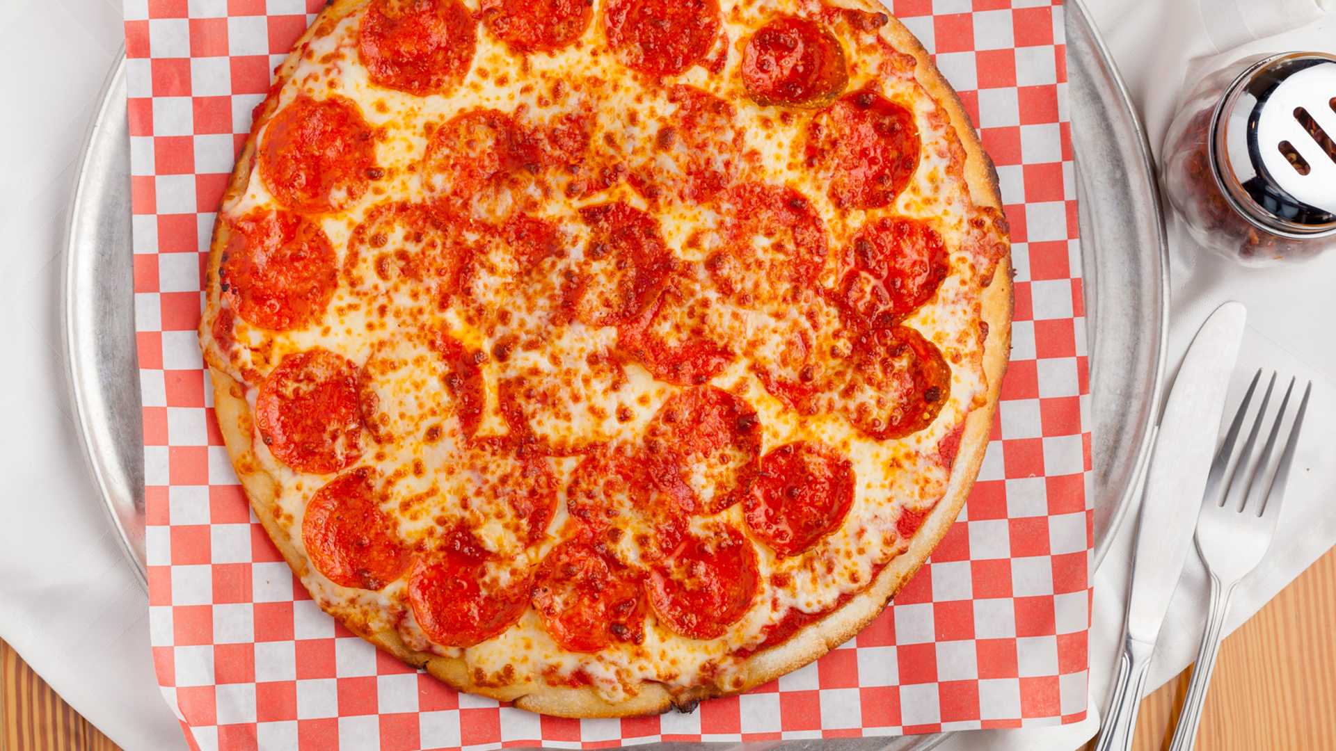 Order Pepperoni Pizza food online from Fat Joe store, Oceanside on bringmethat.com
