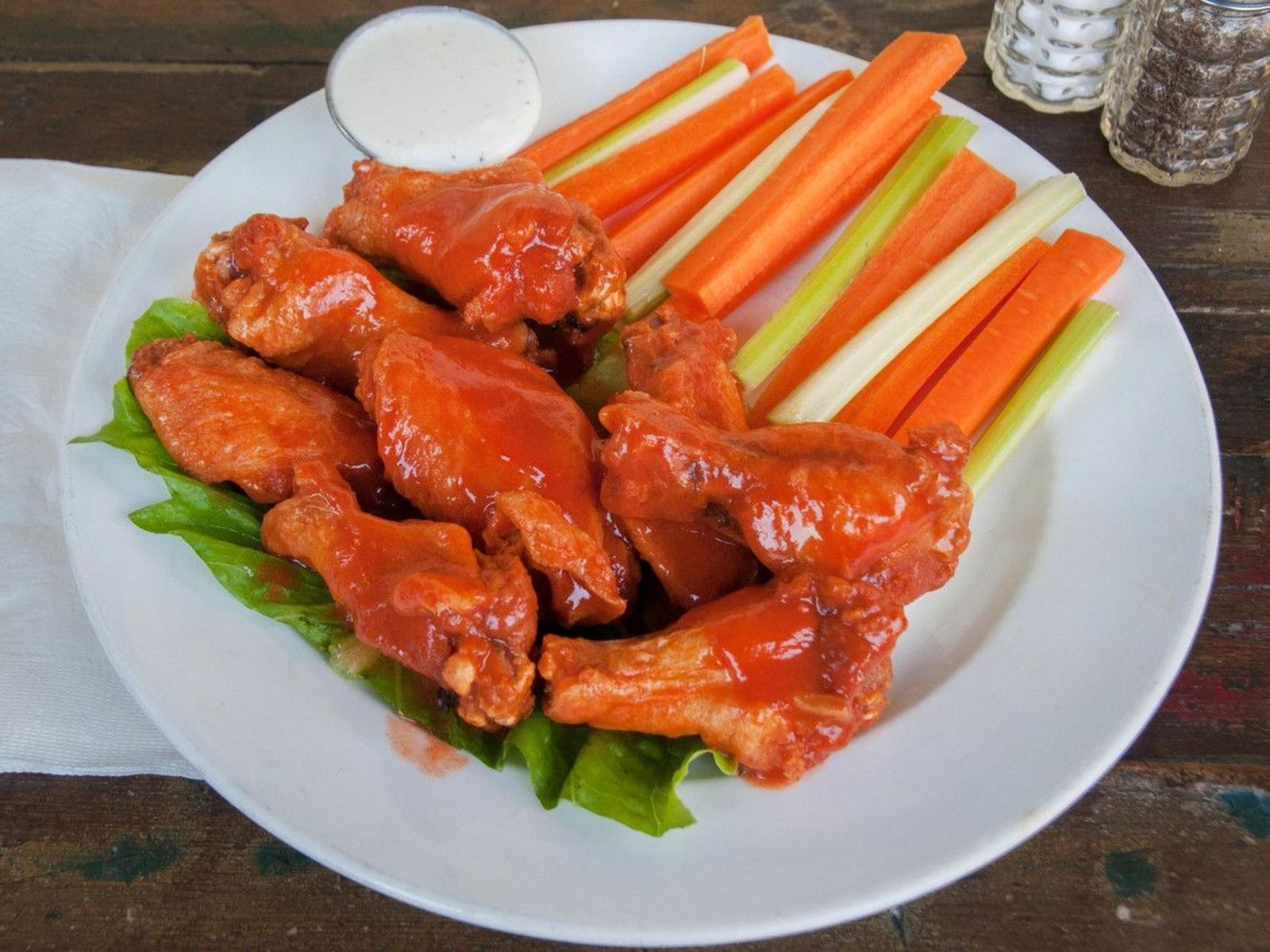 Order Buffalo Chicken Wings  food online from Bus stop cafe store, New York on bringmethat.com