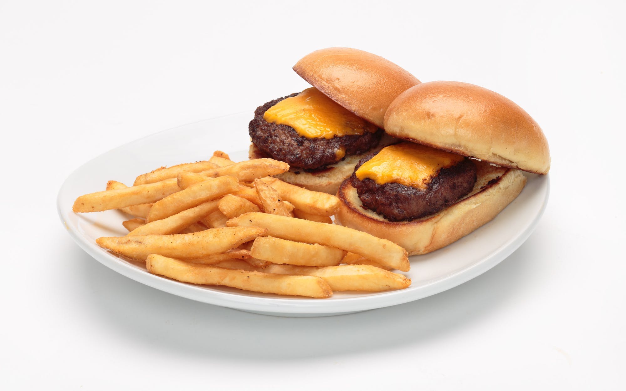 Order Kid's Cheese Burgers - Kids food online from Oggi Sports | Brewhouse | Pizza store, Mission Viejo on bringmethat.com