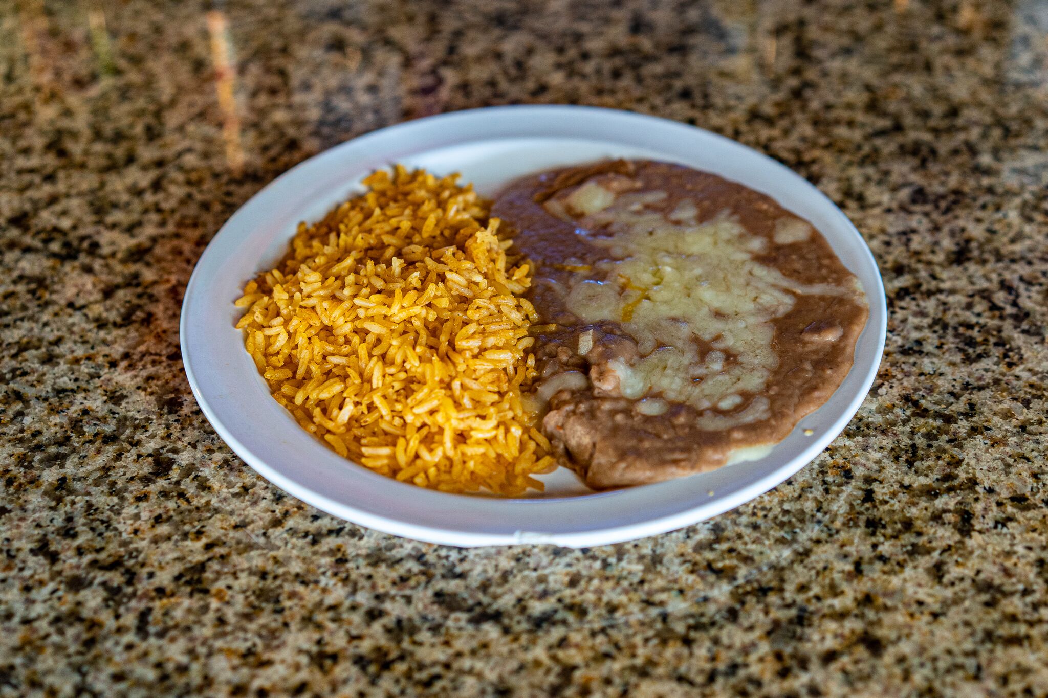 Order Rice and Beans food online from Fiesta Martin Tacos store, Inglewood on bringmethat.com