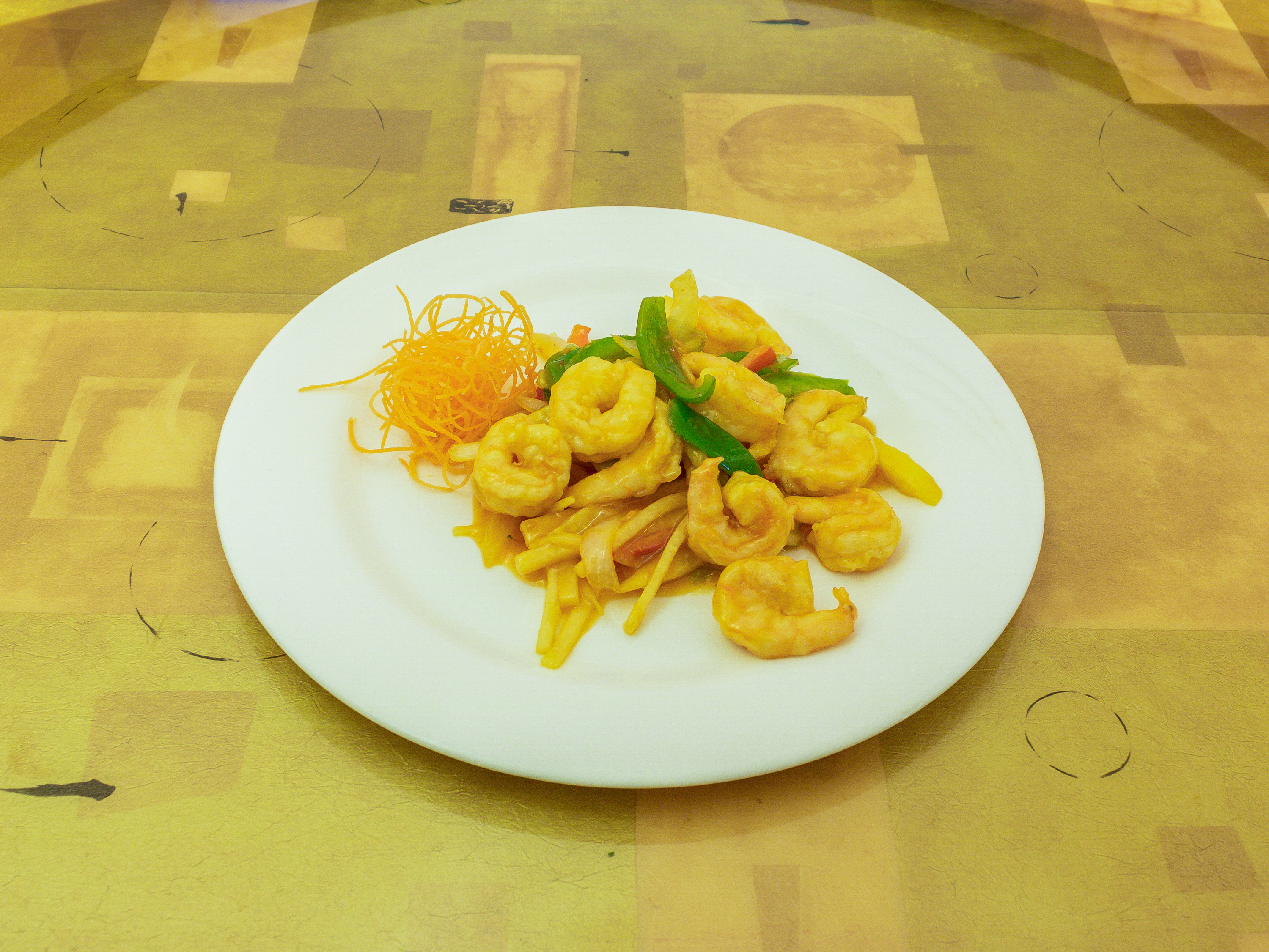 Order Mango Shrimp food online from Concerto Fusion Cuisine store, Morrisville on bringmethat.com