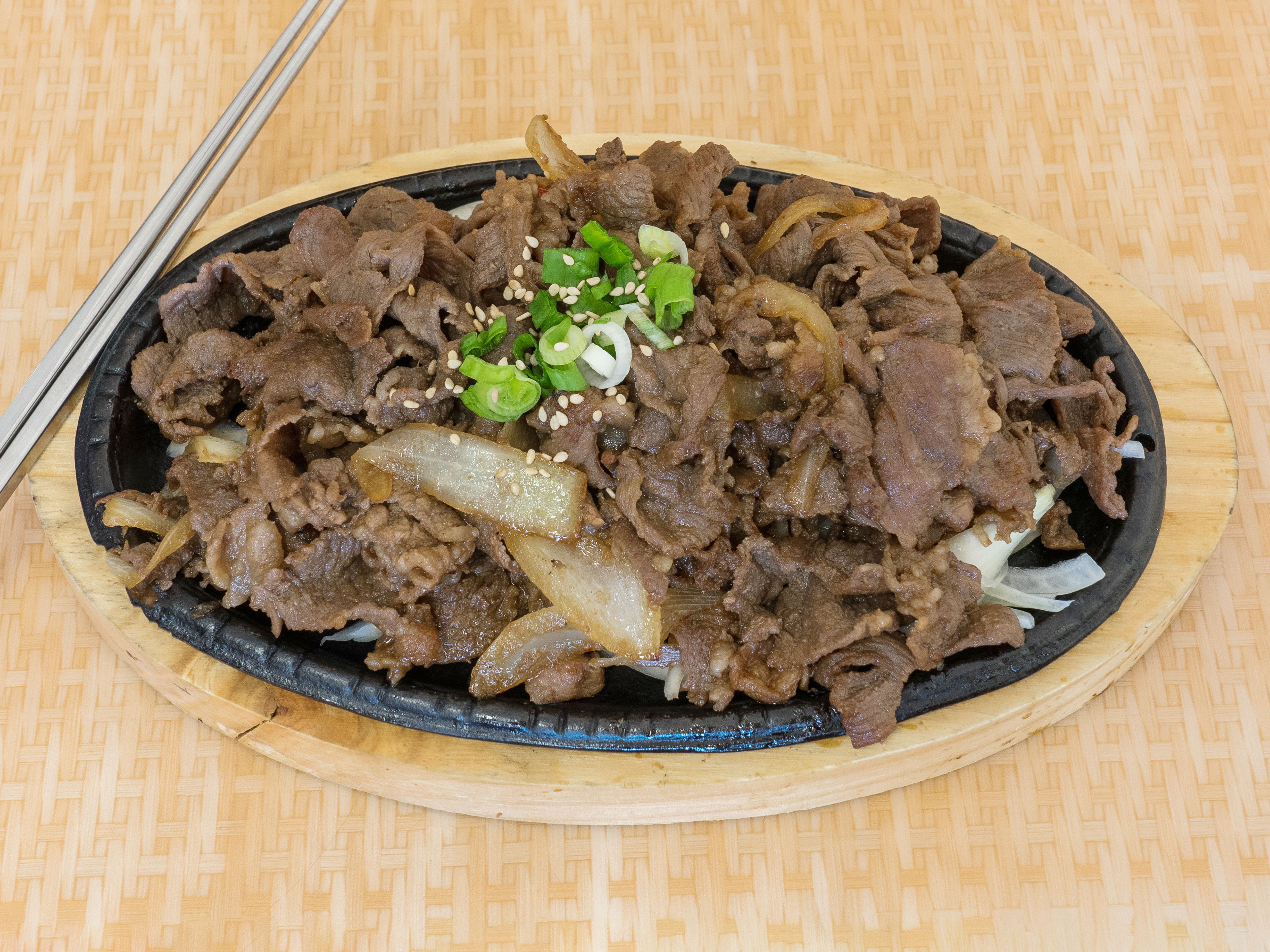 Order 17. Beef Bulgogi food online from Sisters Korean Kitchen store, Cerritos on bringmethat.com
