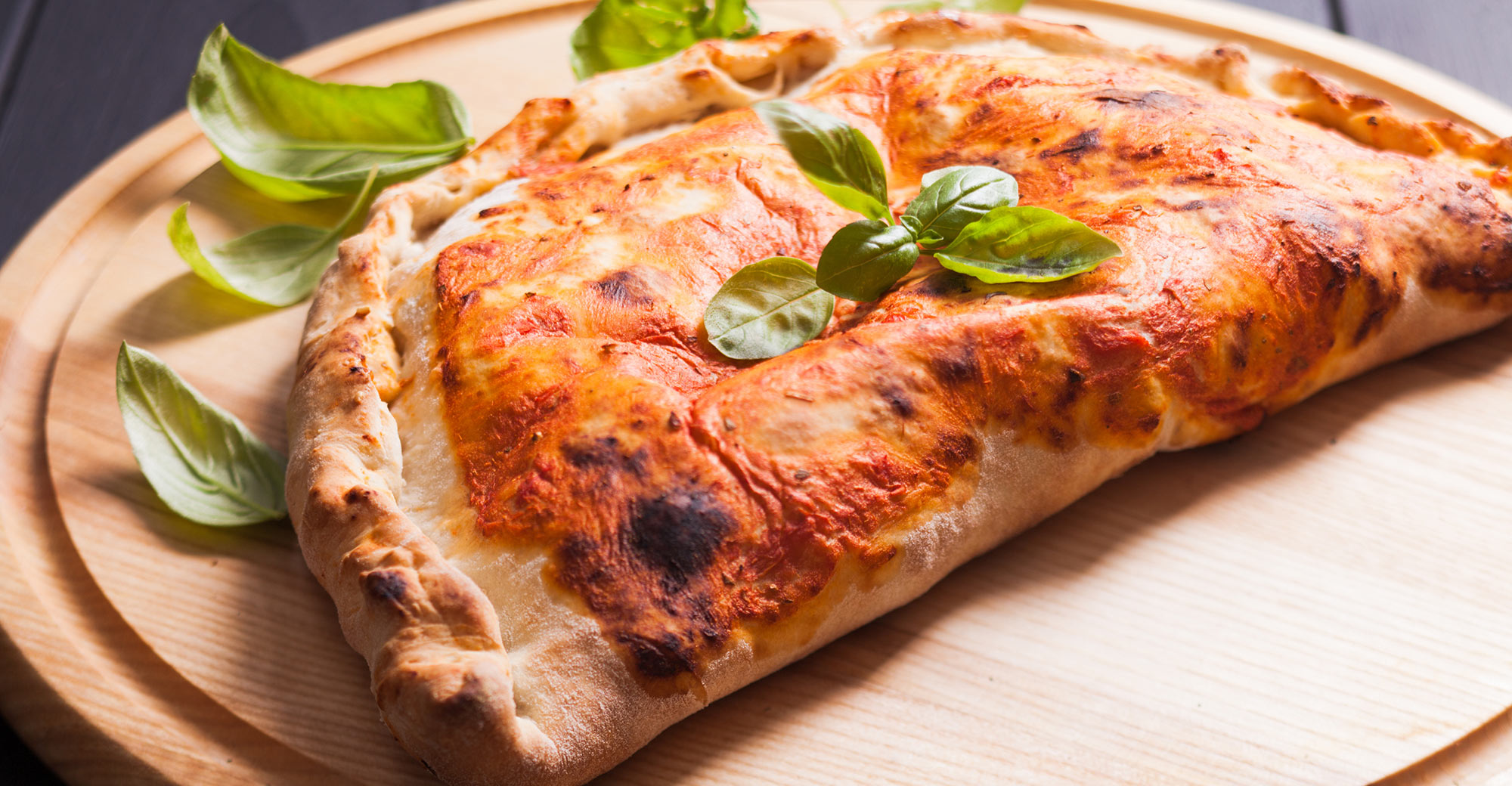 Order Gyro Calzone food online from Rumi Mediterranean Grill House store, Pittsburgh on bringmethat.com