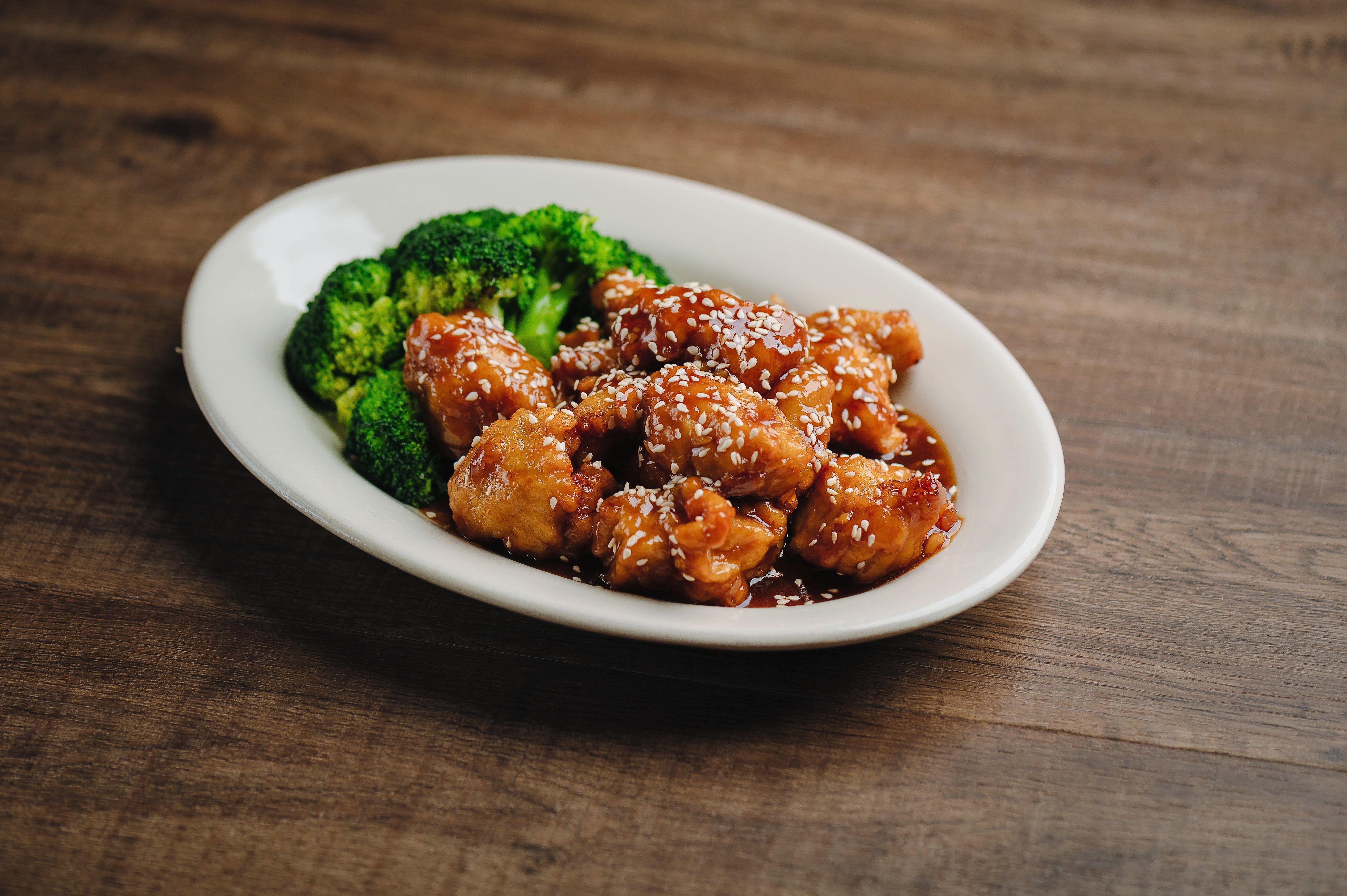 Order Sesame Chicken food online from Kim Son Restaurant store, Stafford on bringmethat.com