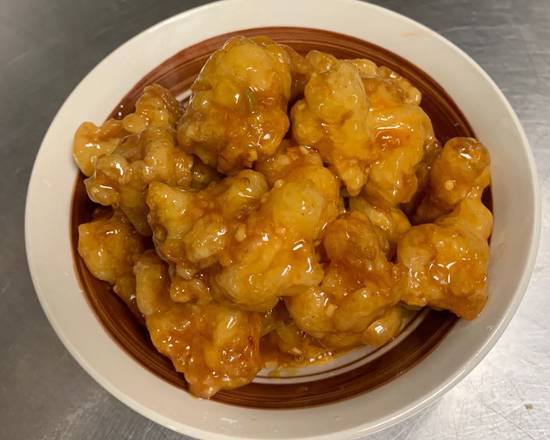 Order Orange Chicken food online from New China Mongolian Bbq store, Los Angeles on bringmethat.com