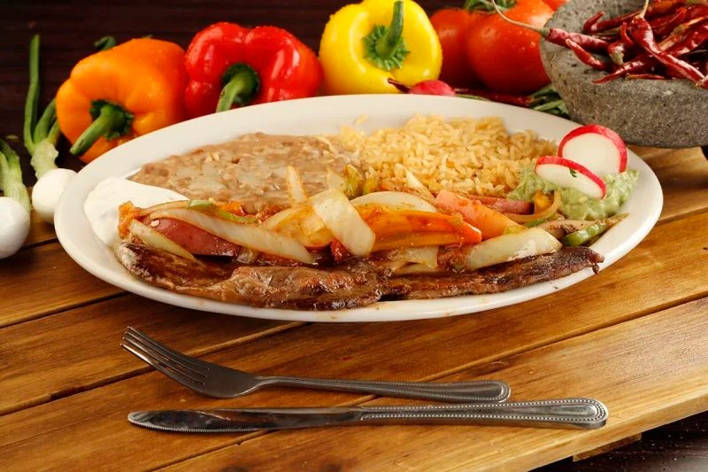 Order Steak Ranchero Combo food online from Mexico Lindo store, Rancho Cucamonga on bringmethat.com