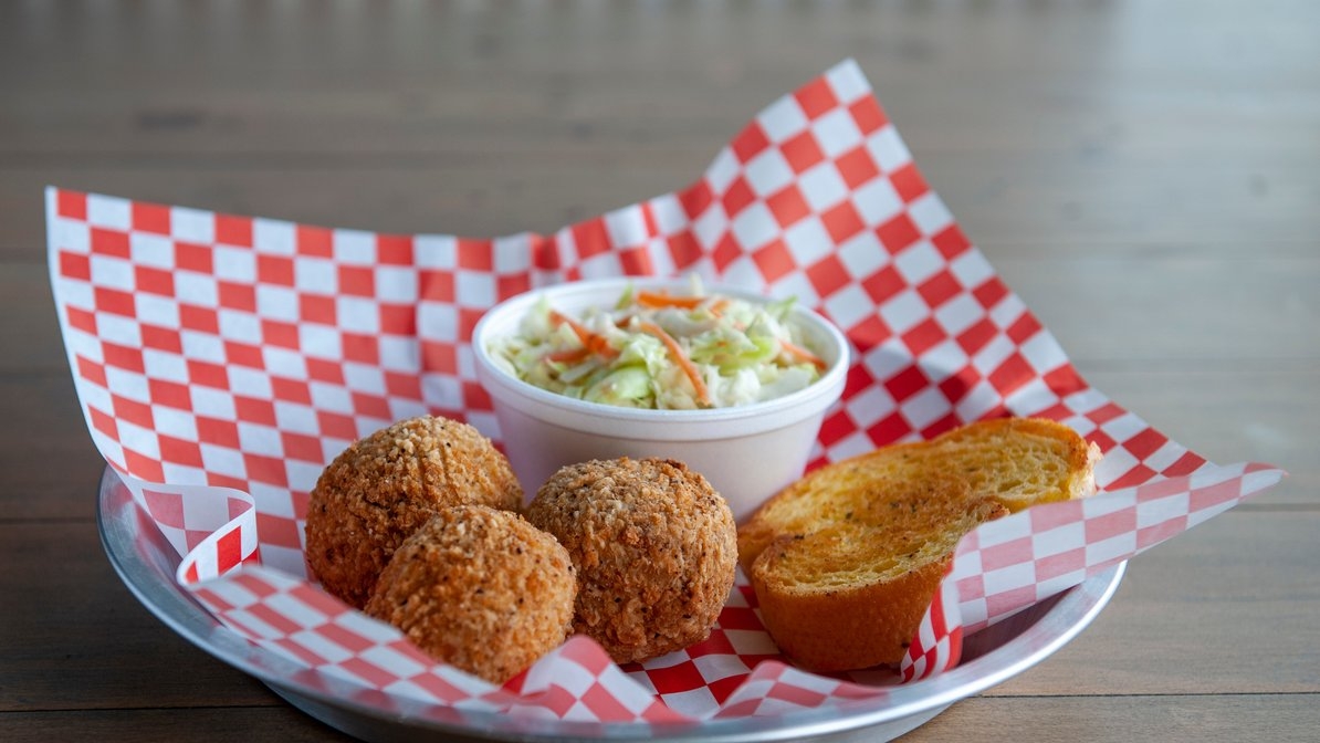 Order 3 Boudin Balls Combo food online from 7 Spice Cajun Seafood store, Houston on bringmethat.com