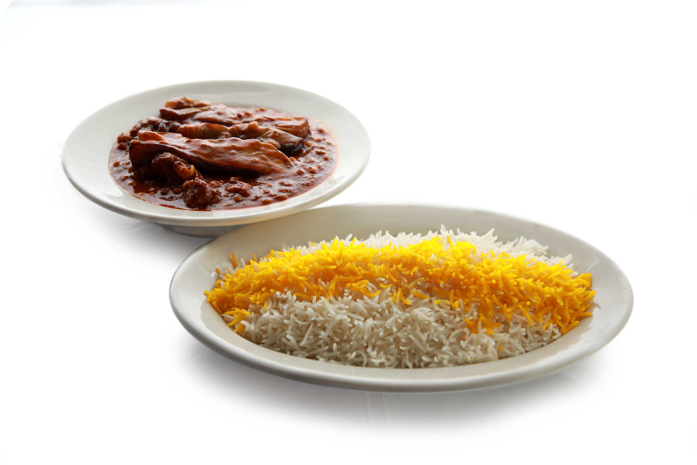 Order Gheimeh Bademjan food online from M Cafe & Grill store, Lake Forest on bringmethat.com