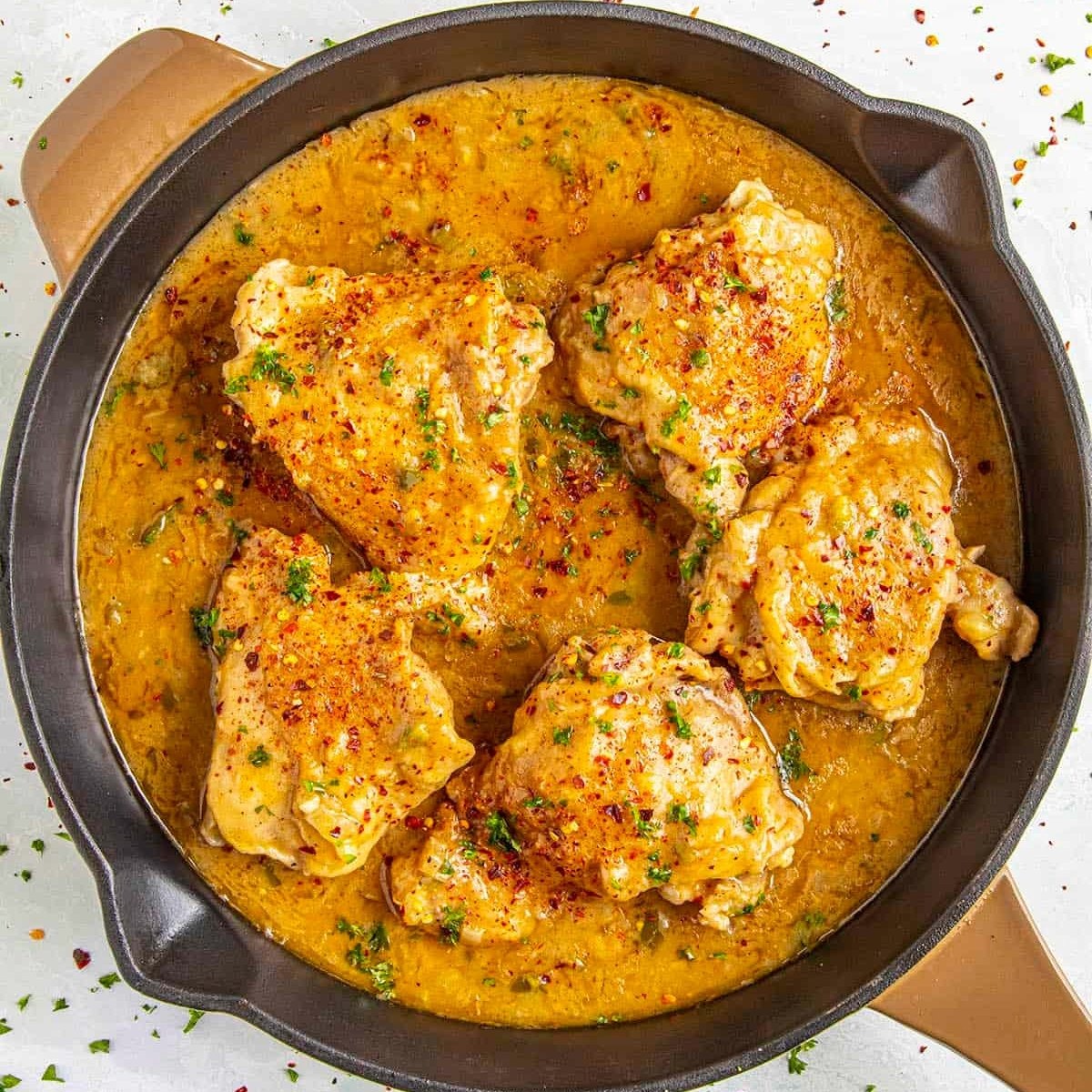Order Smothered Chicken food online from Apple Spice store, Ogden on bringmethat.com