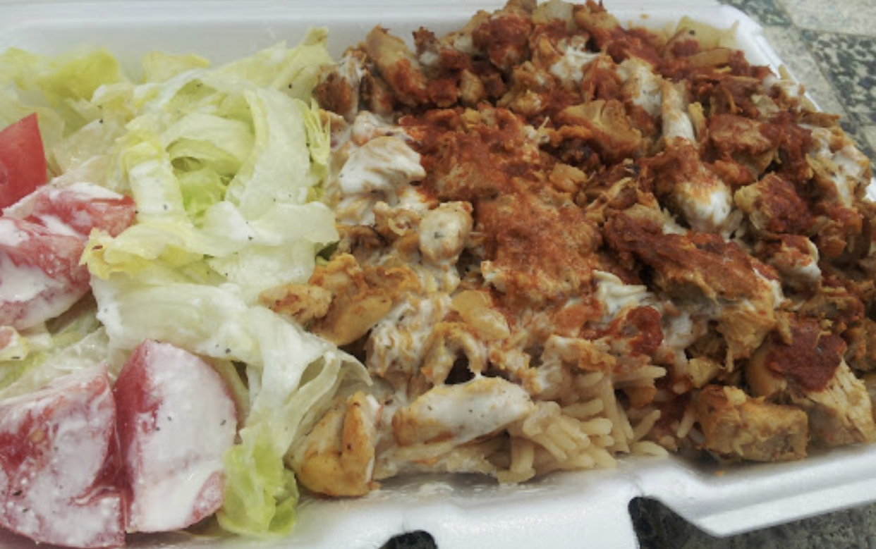 Order Chicken Over Rice food online from Halal Food Cart store, Charlotte on bringmethat.com