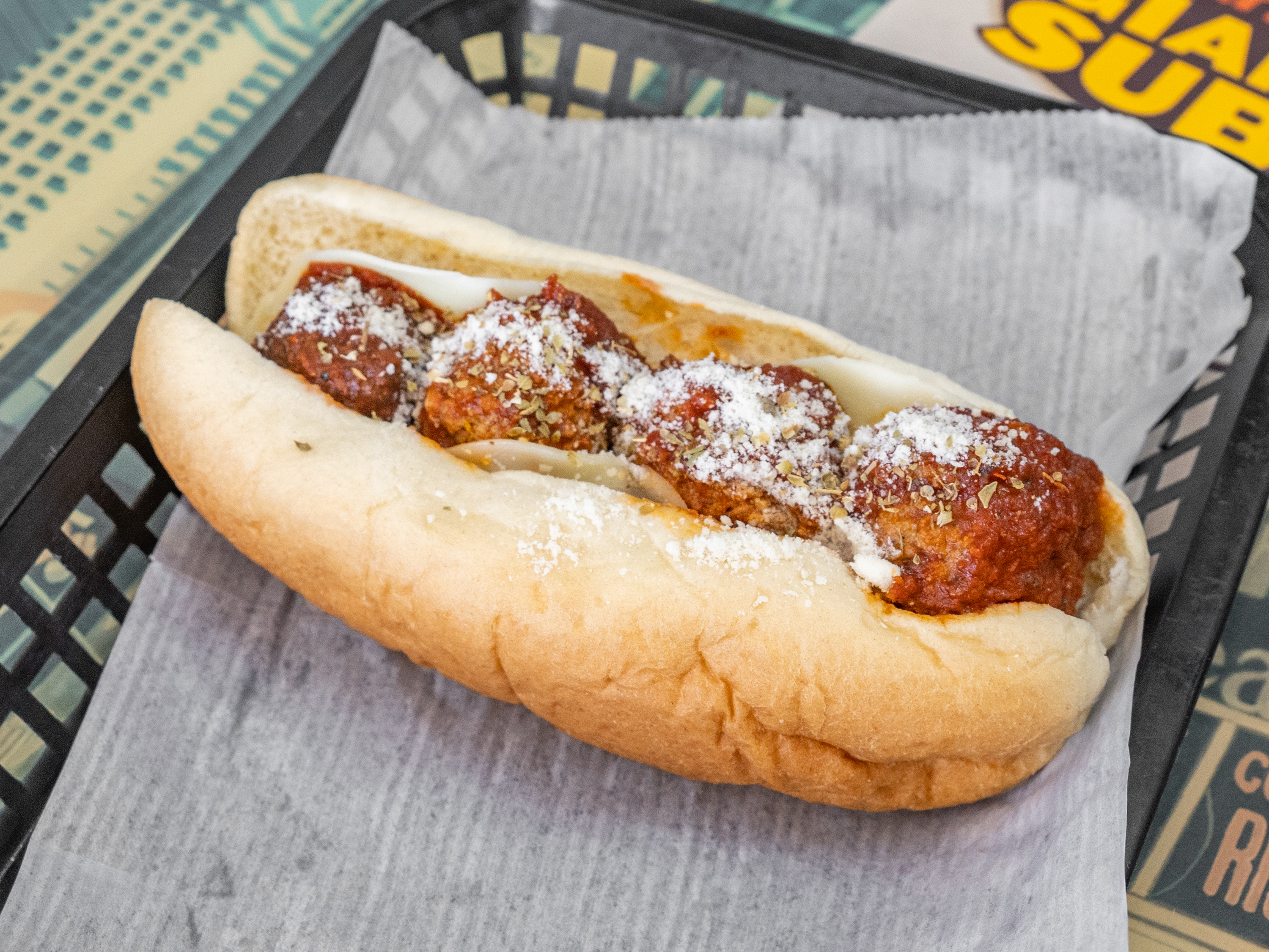 Order Meatball Hot Sub food online from Larry's Giant Subs on Abercorn St. store, Savannah on bringmethat.com