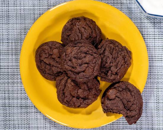 Order Double Chocolate Fudge Cookies food online from Ally's Grab 'n Go Kitchen store, Branford on bringmethat.com