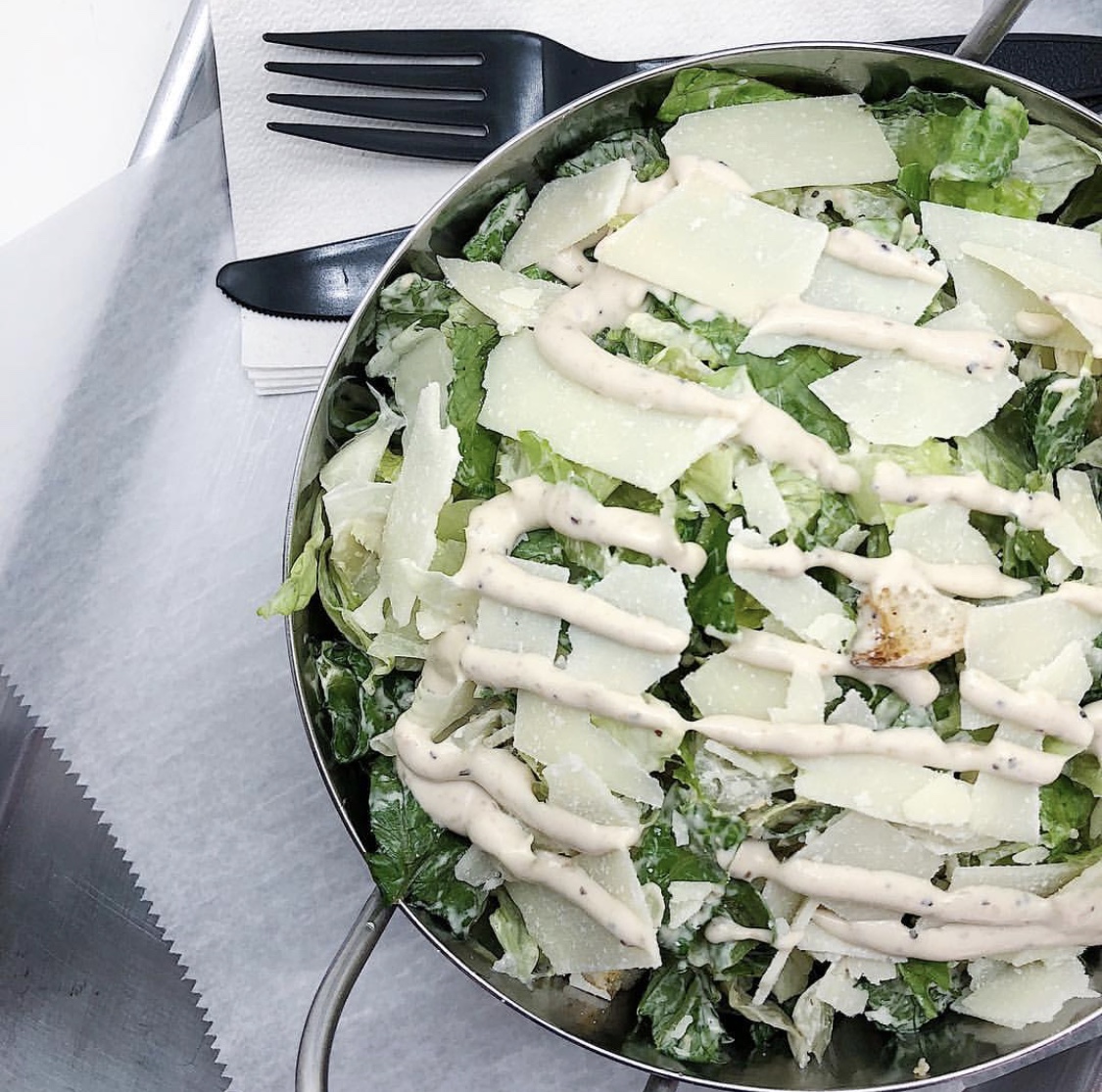 Order Caesar Salad food online from Hold My Knots store, Hillsdale on bringmethat.com