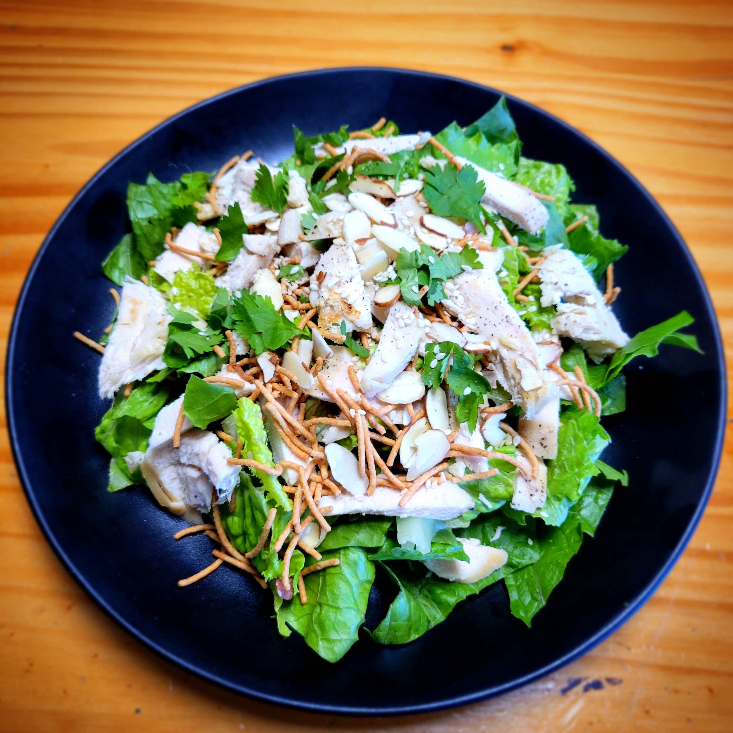 Order Asian Chicken Salad food online from Oasis Deli store, San Jose on bringmethat.com