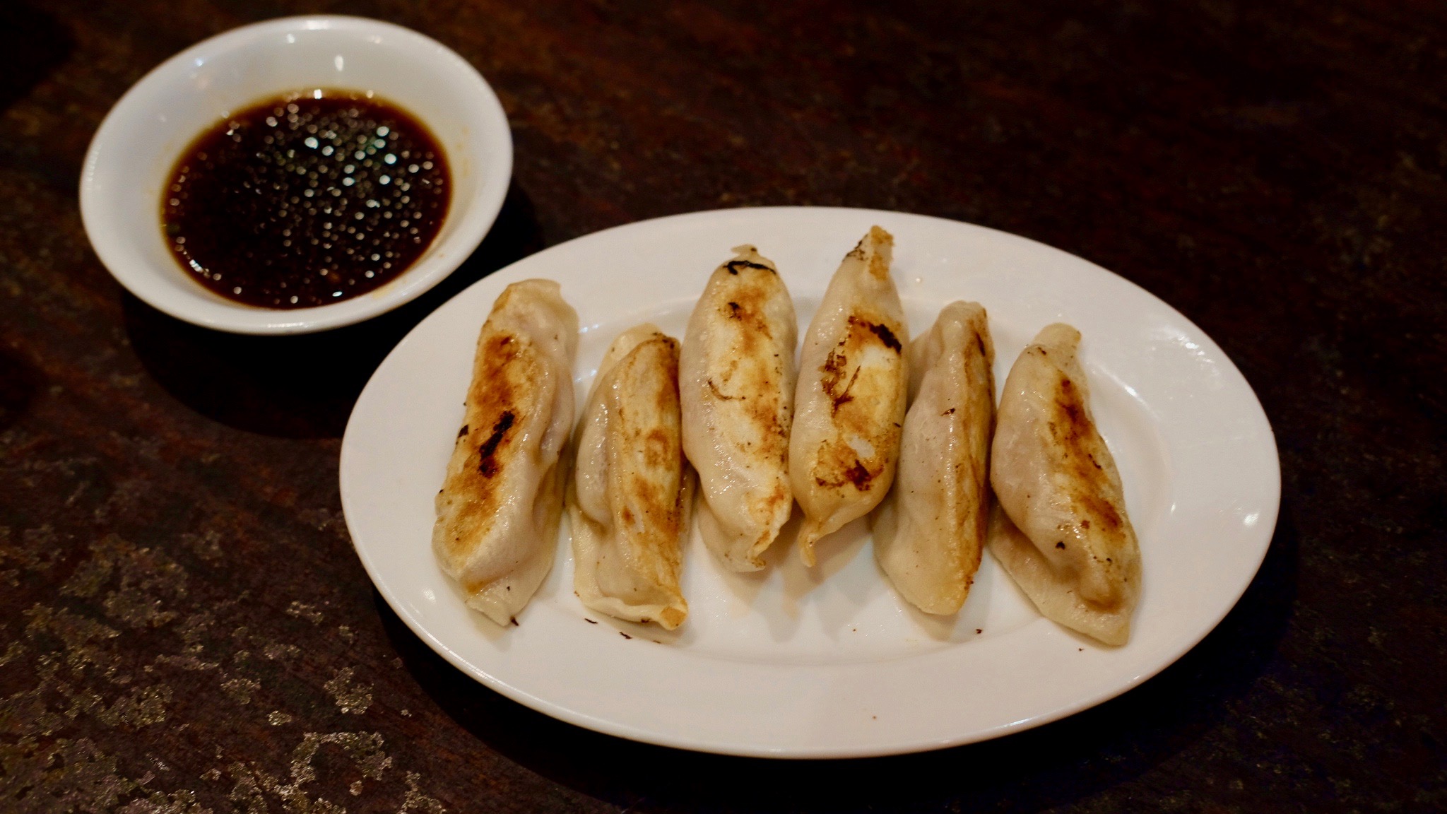 Order D2. Fried Dumplings food online from Ollie's To Go store, New York on bringmethat.com