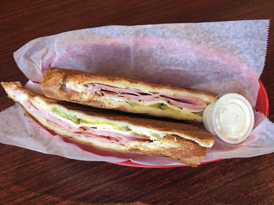 Order Honey Ham S'wich food online from Cuban Kitchen store, San Mateo on bringmethat.com