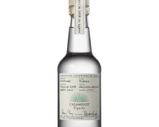 Order CASAMIGOS TEQUILA BLANCO 80 375ml food online from House Of Wine store, New Rochelle on bringmethat.com