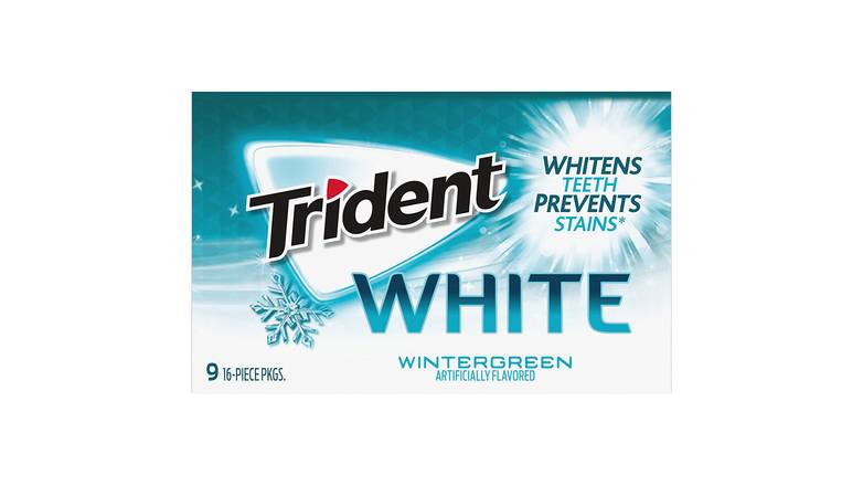 Order Trident White Wintergreen food online from Red Roof Market store, Lafollette on bringmethat.com