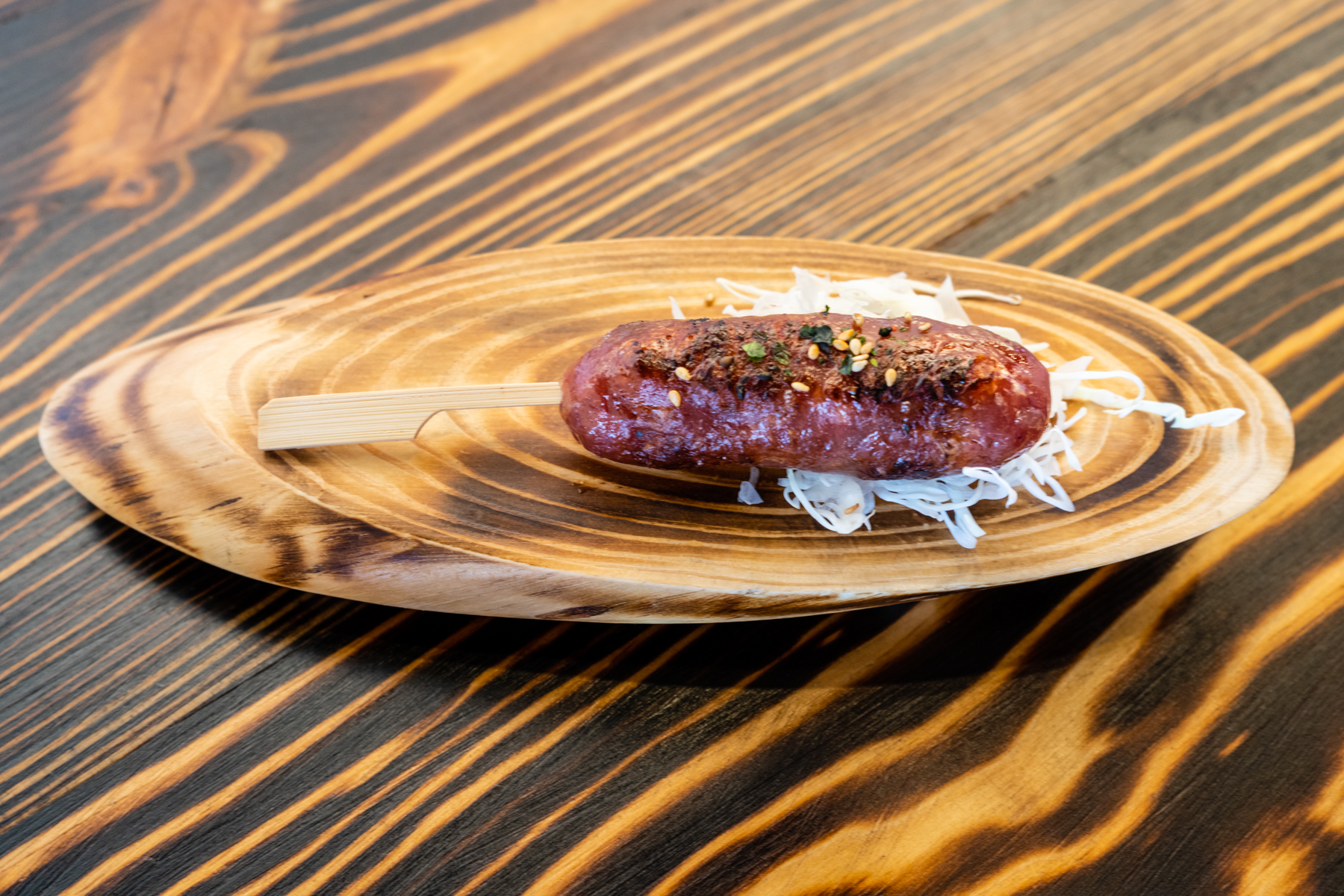 Order Taiwanese Sausage Grill food online from Aji Robata & Ramen store, Tomball on bringmethat.com
