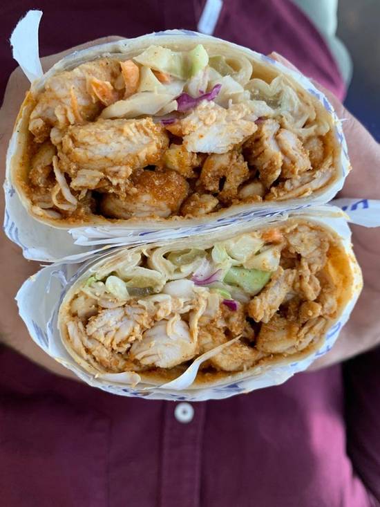 Order HOT CHICKEN WRAP food online from Howdy Hot Chicken store, Houston on bringmethat.com
