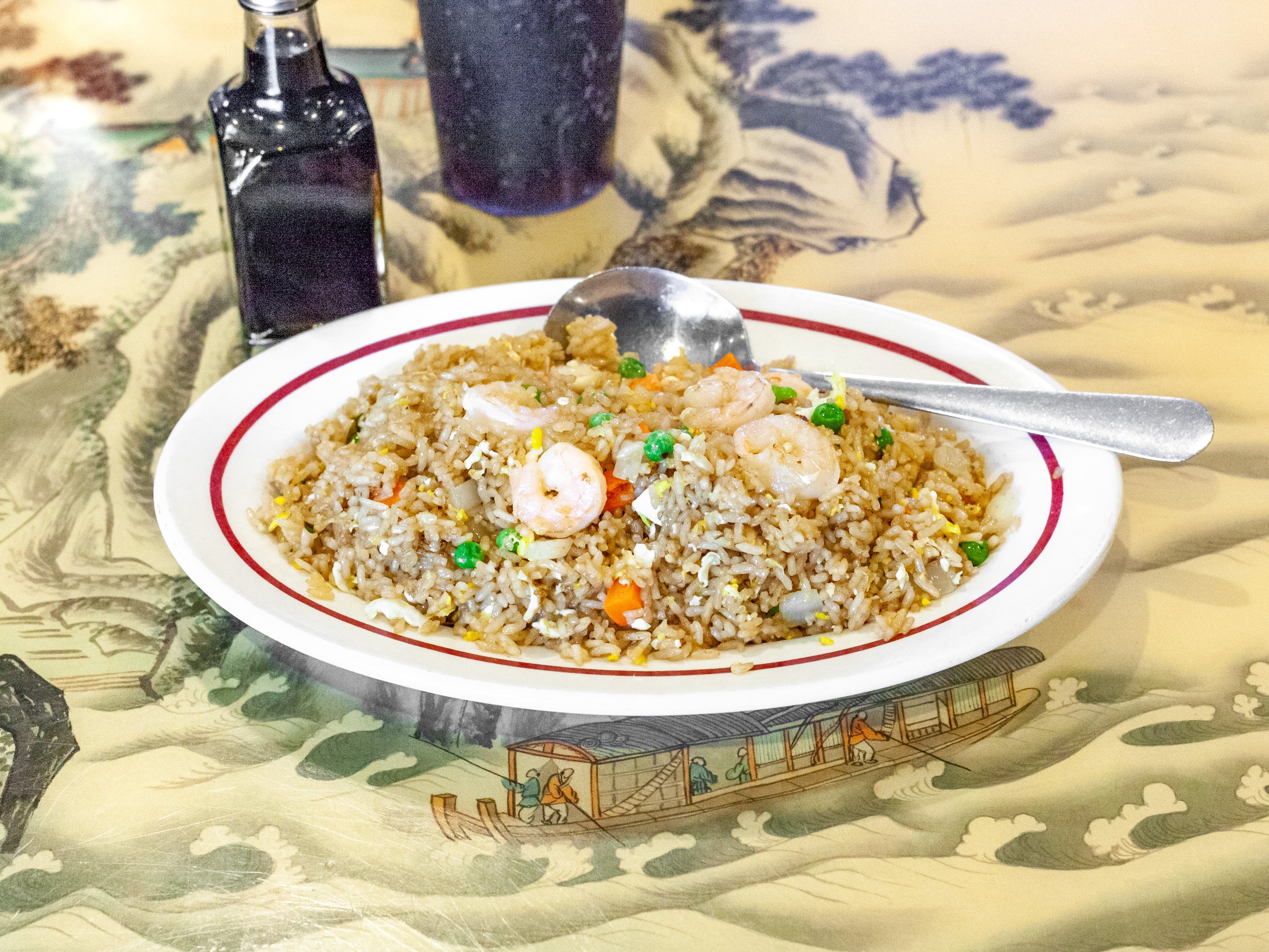 Order 1104. Shrimp Fried Rice food online from Chinese Pavilion store, Sherwood on bringmethat.com