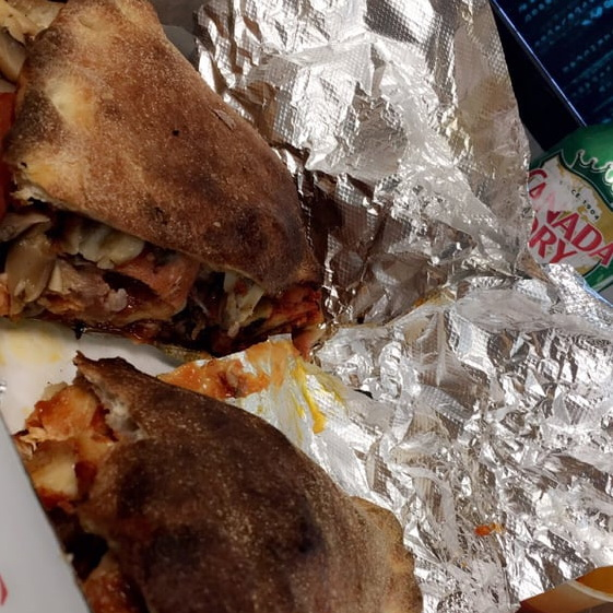 Order Chicken Parm Calzone food online from Little Italy Pizza store, New York on bringmethat.com