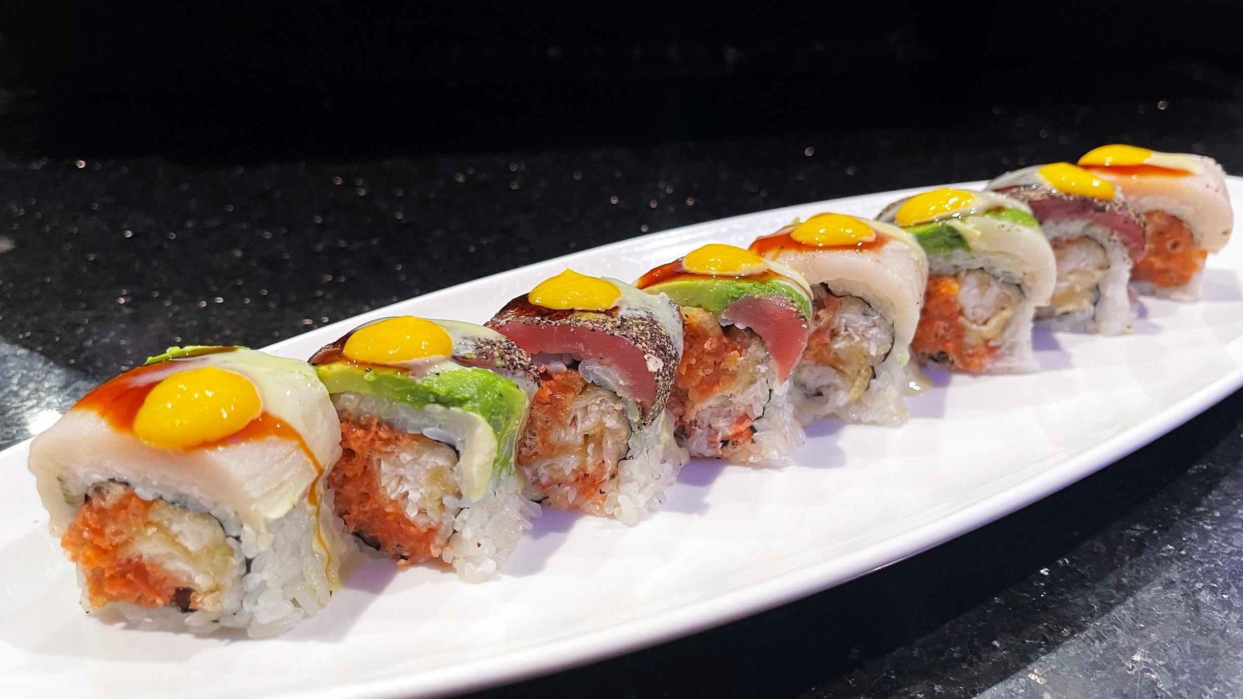 Order Tuna Amazing Roll food online from Nori Sushi store, Philadelphia on bringmethat.com
