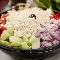 Order Chopped Greek Salad food online from Prime Roast Beef & Pizza store, Danvers on bringmethat.com