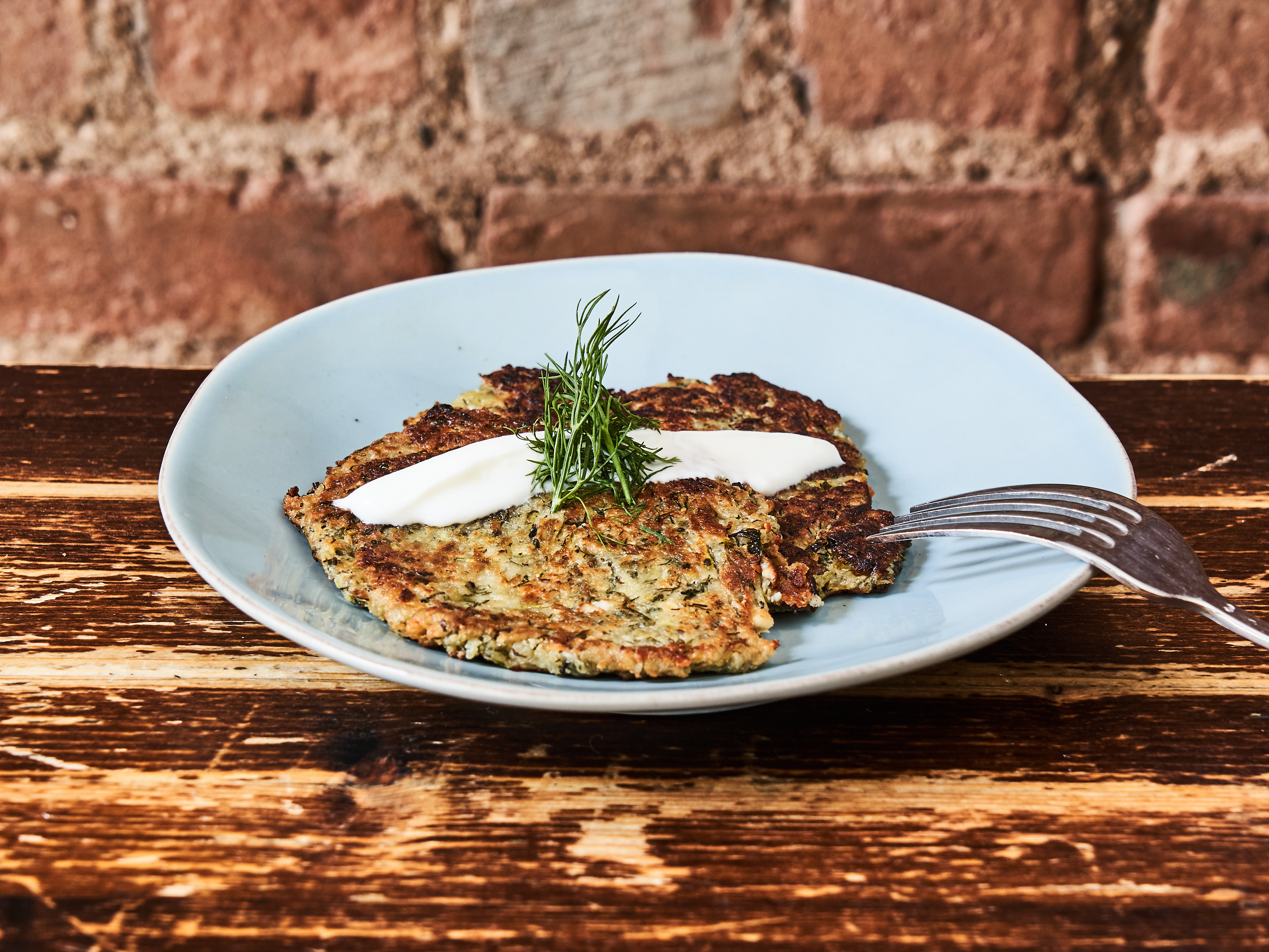 Order Zucchini Pancakes GH food online from Balzem store, New York on bringmethat.com