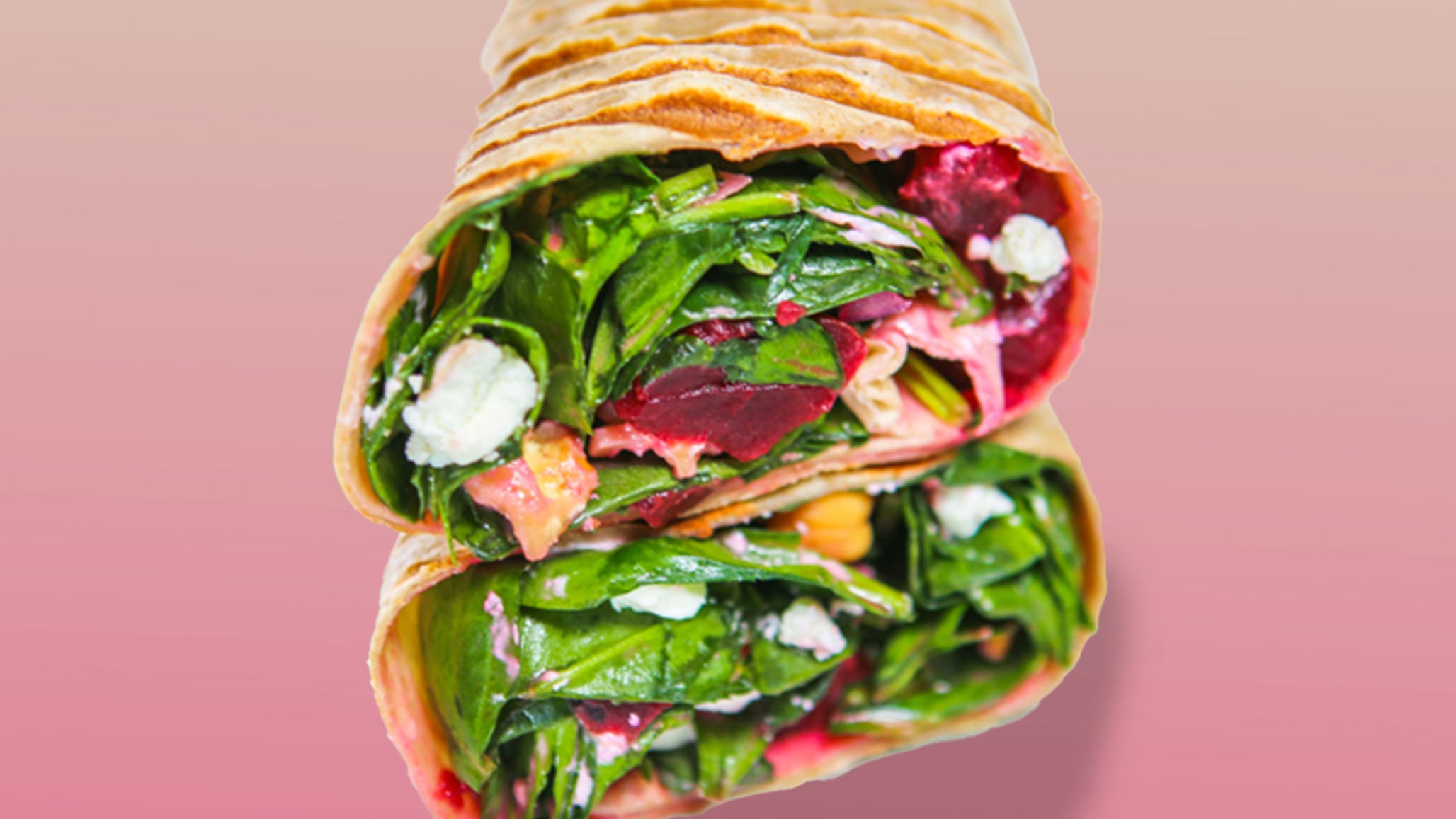 Order SWEET BEET WRAP food online from Sweetberry Bowls store, Pompton Lakes on bringmethat.com