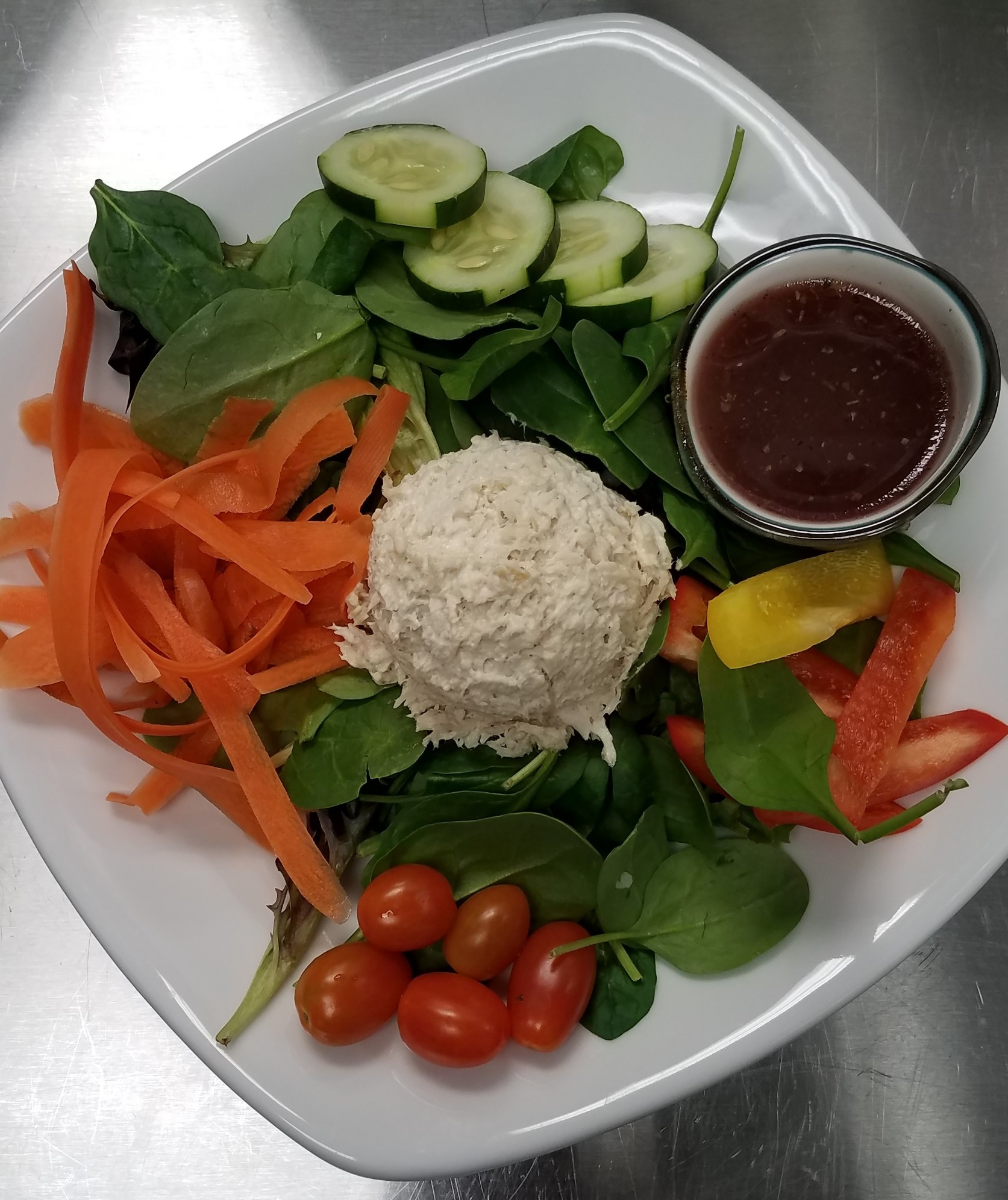 Order Chicken Salad Salad food online from Collective Cafe store, Matthews on bringmethat.com