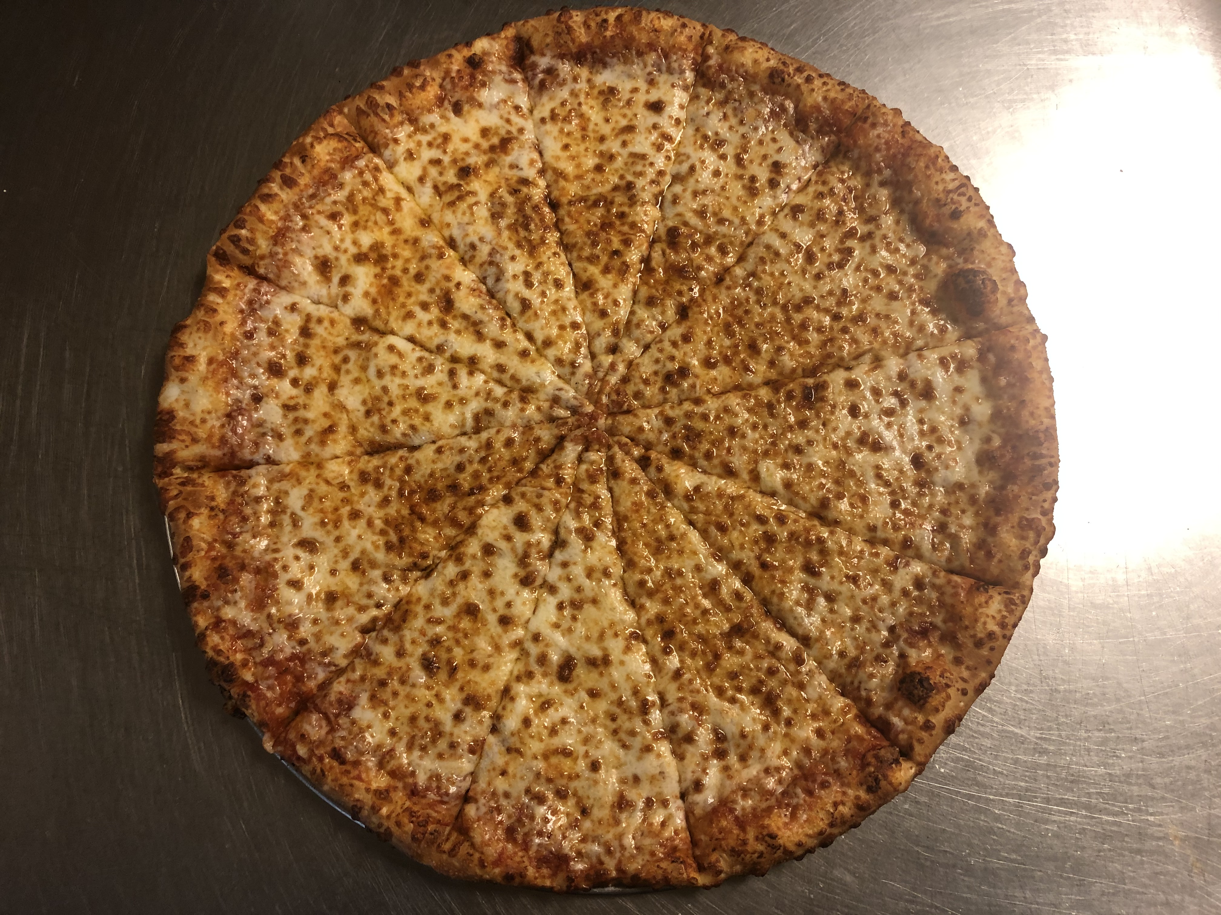 Order Extra Large 16" Cheese Pizza food online from Zoner Pizza, Wings & Waffles store, Warner Robins on bringmethat.com