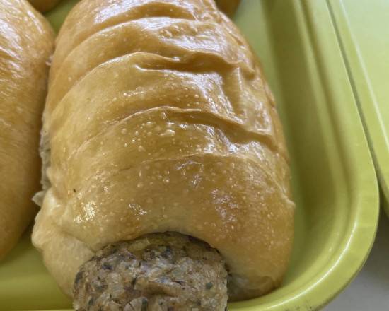 Order Boudin Sausage Kolache food online from Dawn Donuts store, League City on bringmethat.com