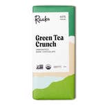 Order Raaka - Green Tea Crunch 66% Dark Chocolate Bar food online from Fferins Of Brooklyn store, Brooklyn on bringmethat.com