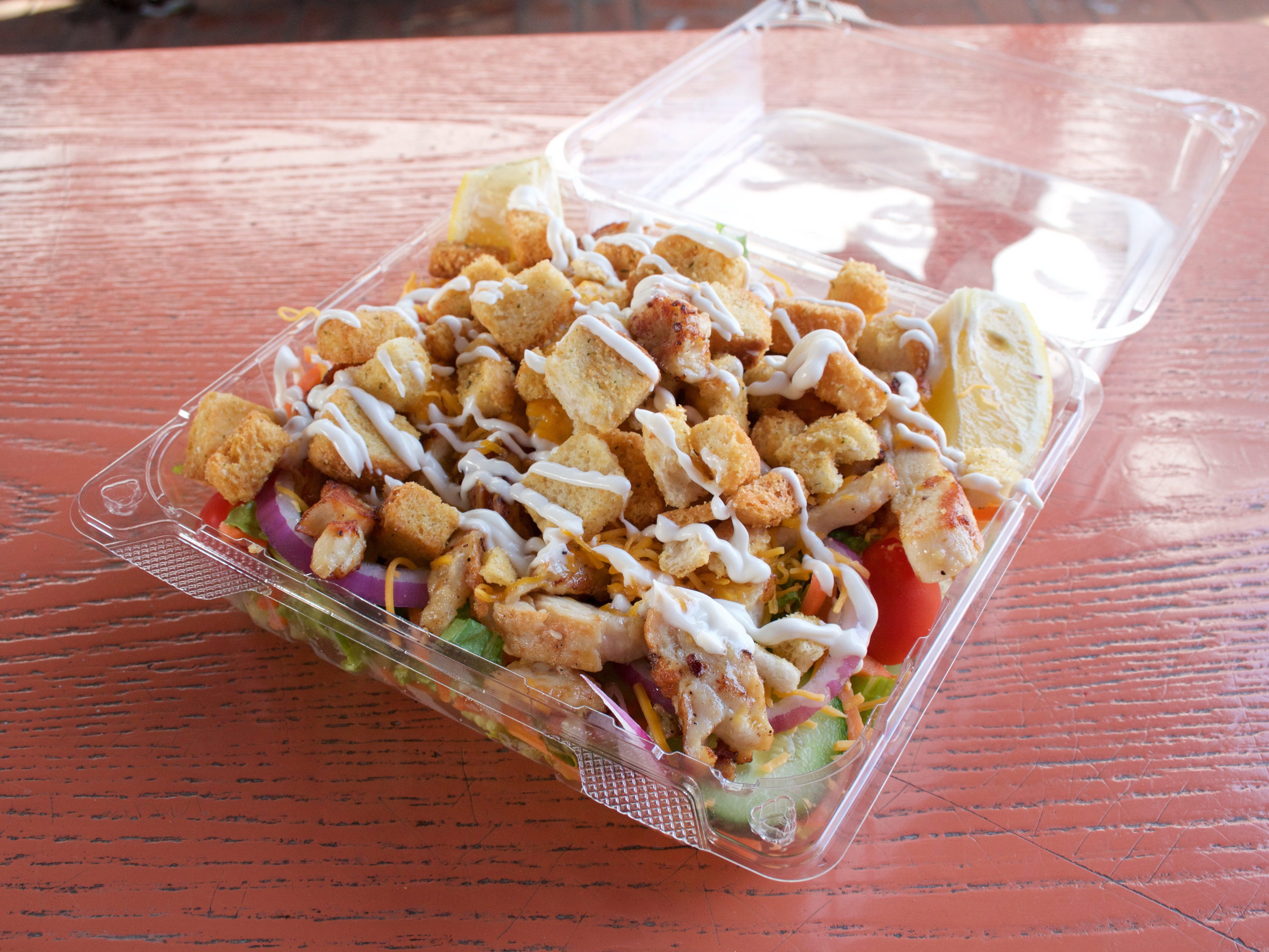 Order Grilled Chicken Salad food online from 209 Five Star Burger 2 store, Stockton on bringmethat.com