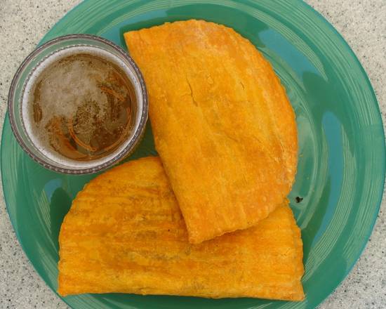 Order Jamaican Beef Patty (Each) food online from Alinas Convenience store, Taunton on bringmethat.com