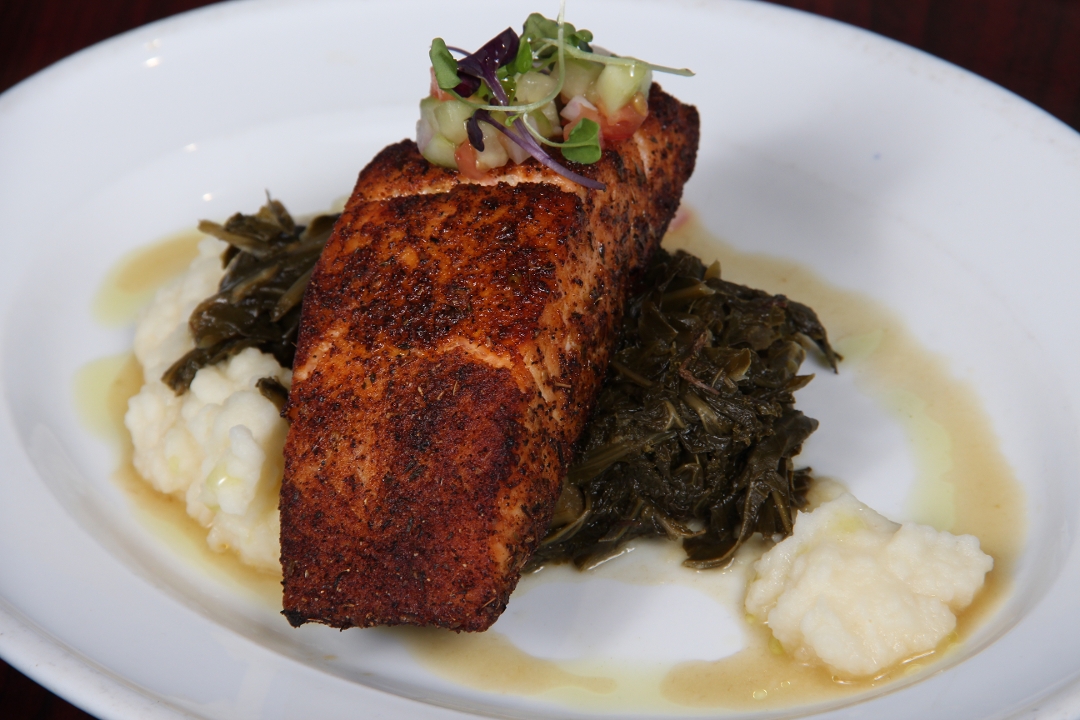 Order SALMON & TWO SIDES food online from Coaxum Low Country store, Conyers on bringmethat.com