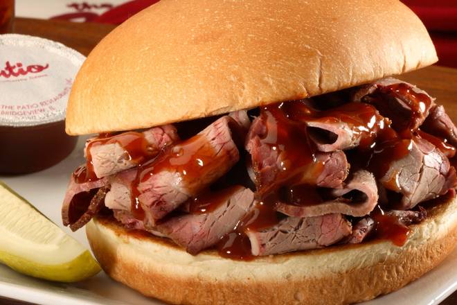 Order Beef Brisket food online from The Patio store, Orland Park on bringmethat.com