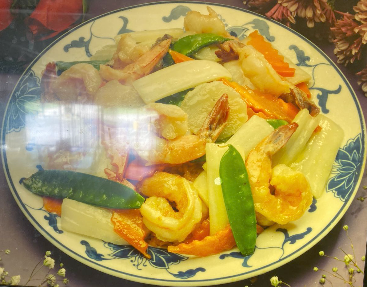 Order 65. Shrimp with Chinese Vegetable food online from Super China Buffet store, Indianapolis on bringmethat.com