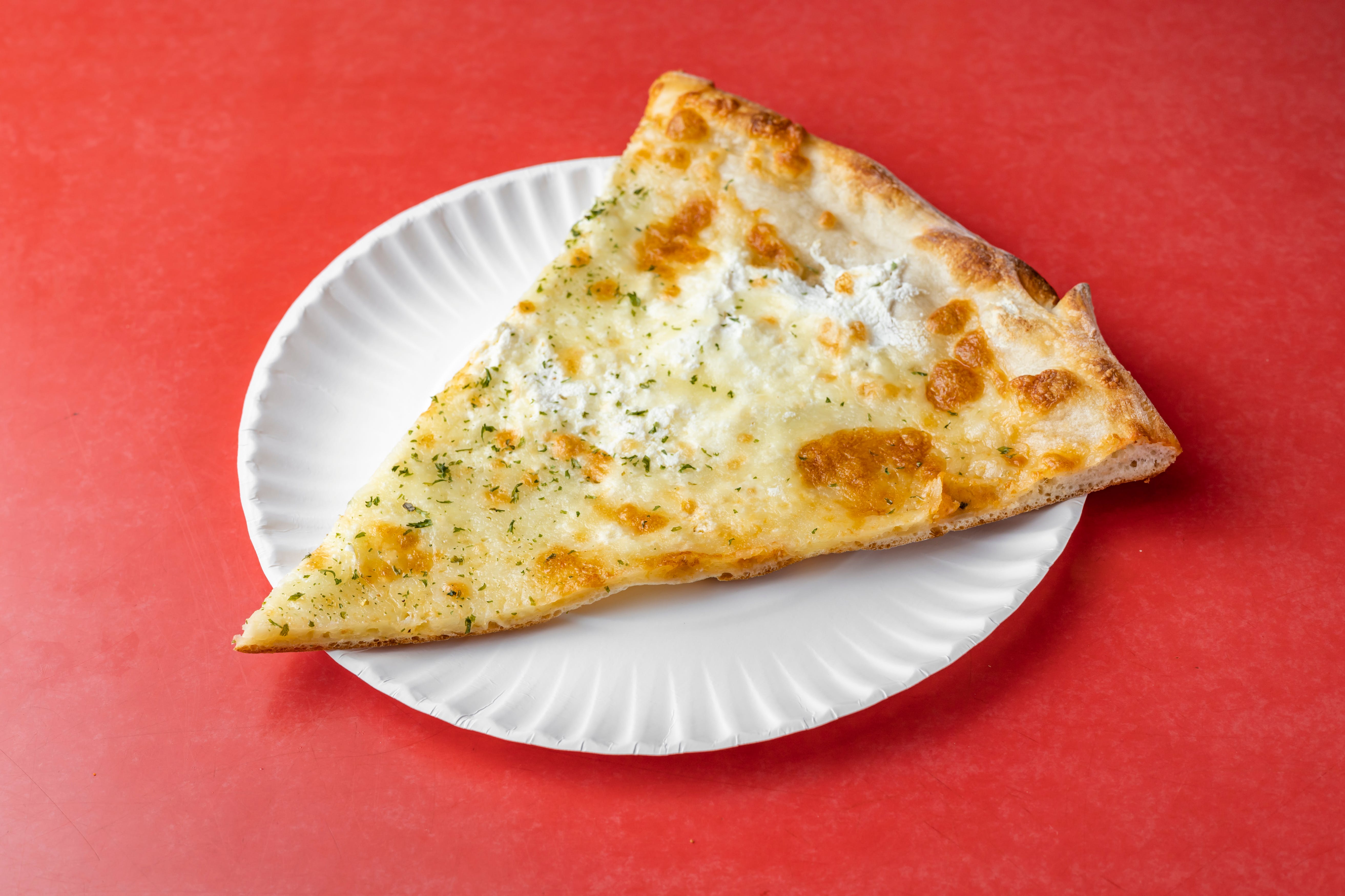 Order White Pizza - Small 14'' (6 Slices) food online from Super Pizza store, Bellmore on bringmethat.com