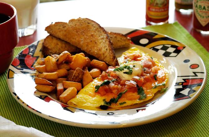 Order Ranchero Omelet food online from Eggtc. store, Kansas City on bringmethat.com