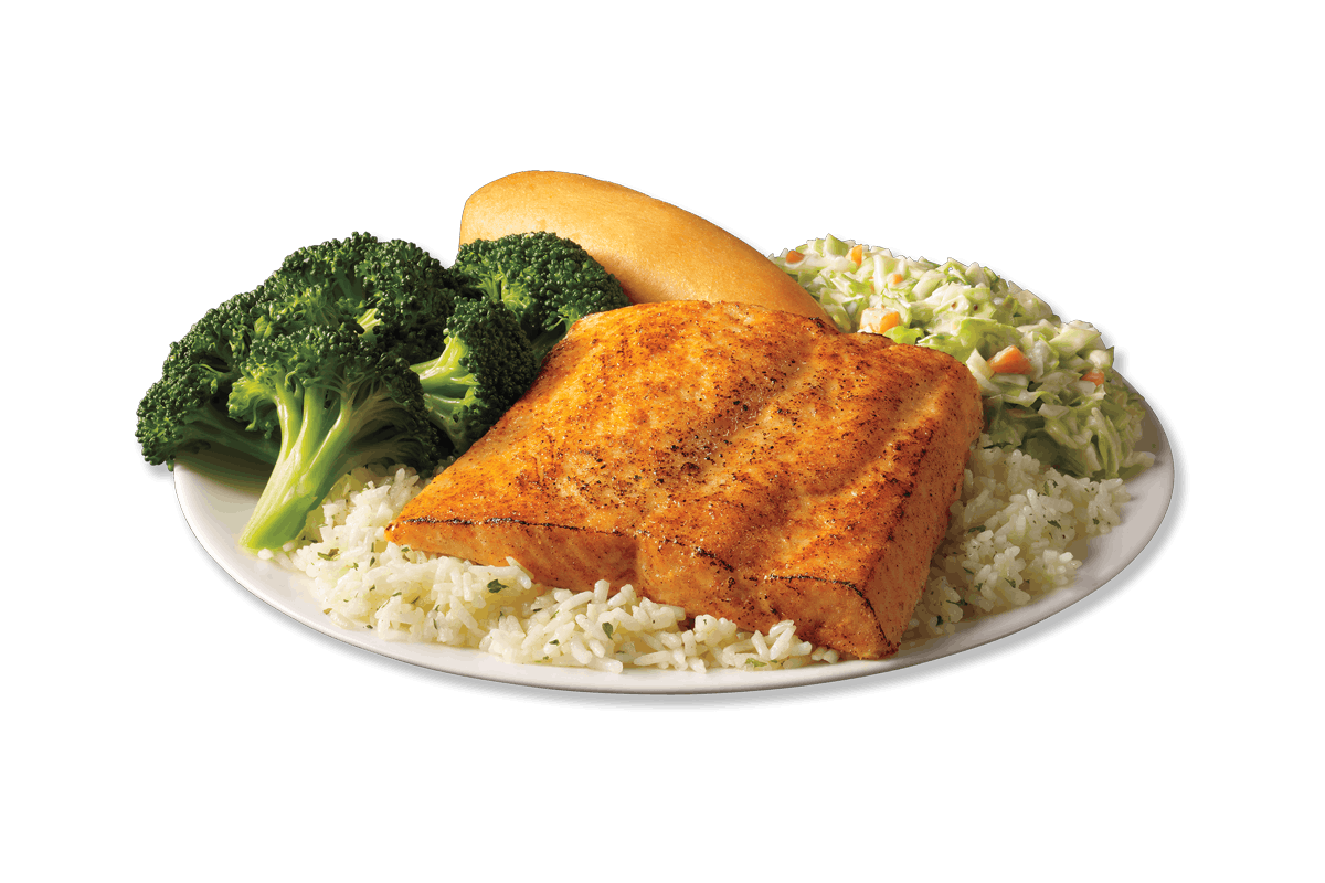 Order Wild Alaska Salmon Meal food online from Captain Ds Seafood Restaurants store, Durham on bringmethat.com