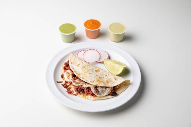 Order GRINGA CHORIZO food online from La Salsa Verde Taqueria store, Dallas on bringmethat.com