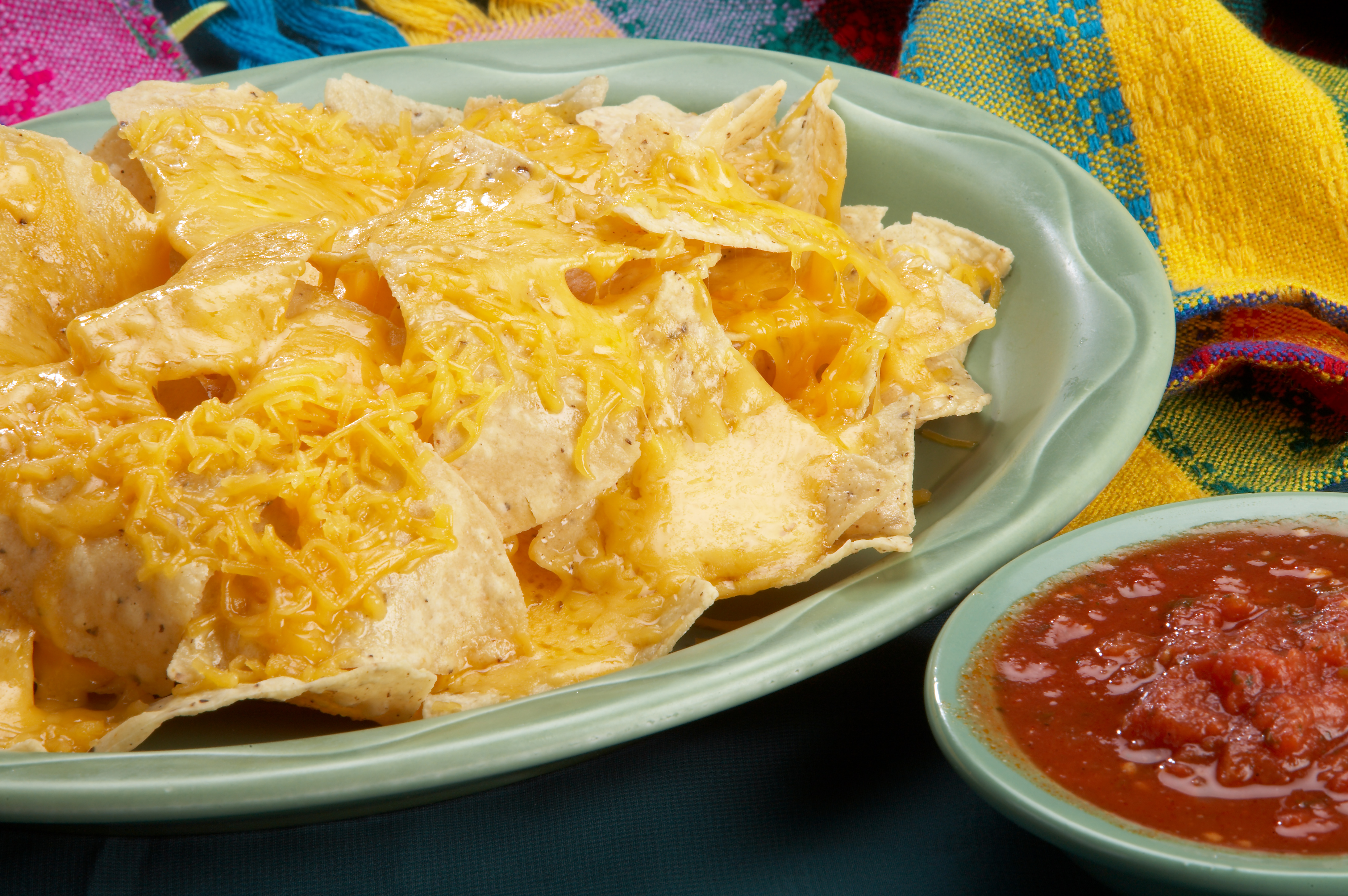Order Chips with Cheese & side of Salsa food online from Rudy's Tacos - 11th St. store, Davenport on bringmethat.com
