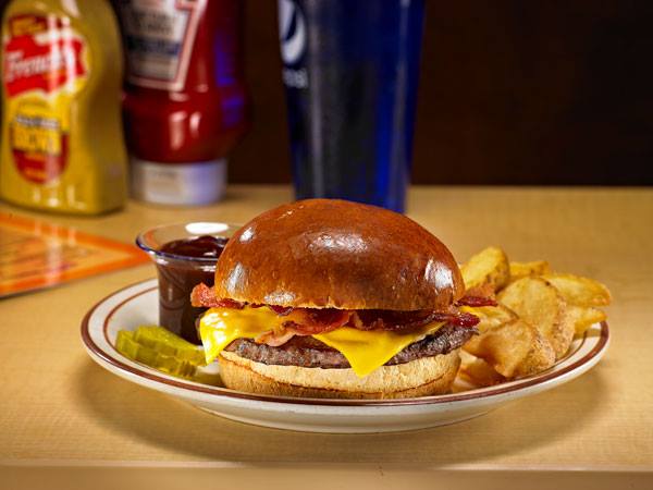 Order The Pub Burger food online from George Webb Restaurants store, Franklin on bringmethat.com