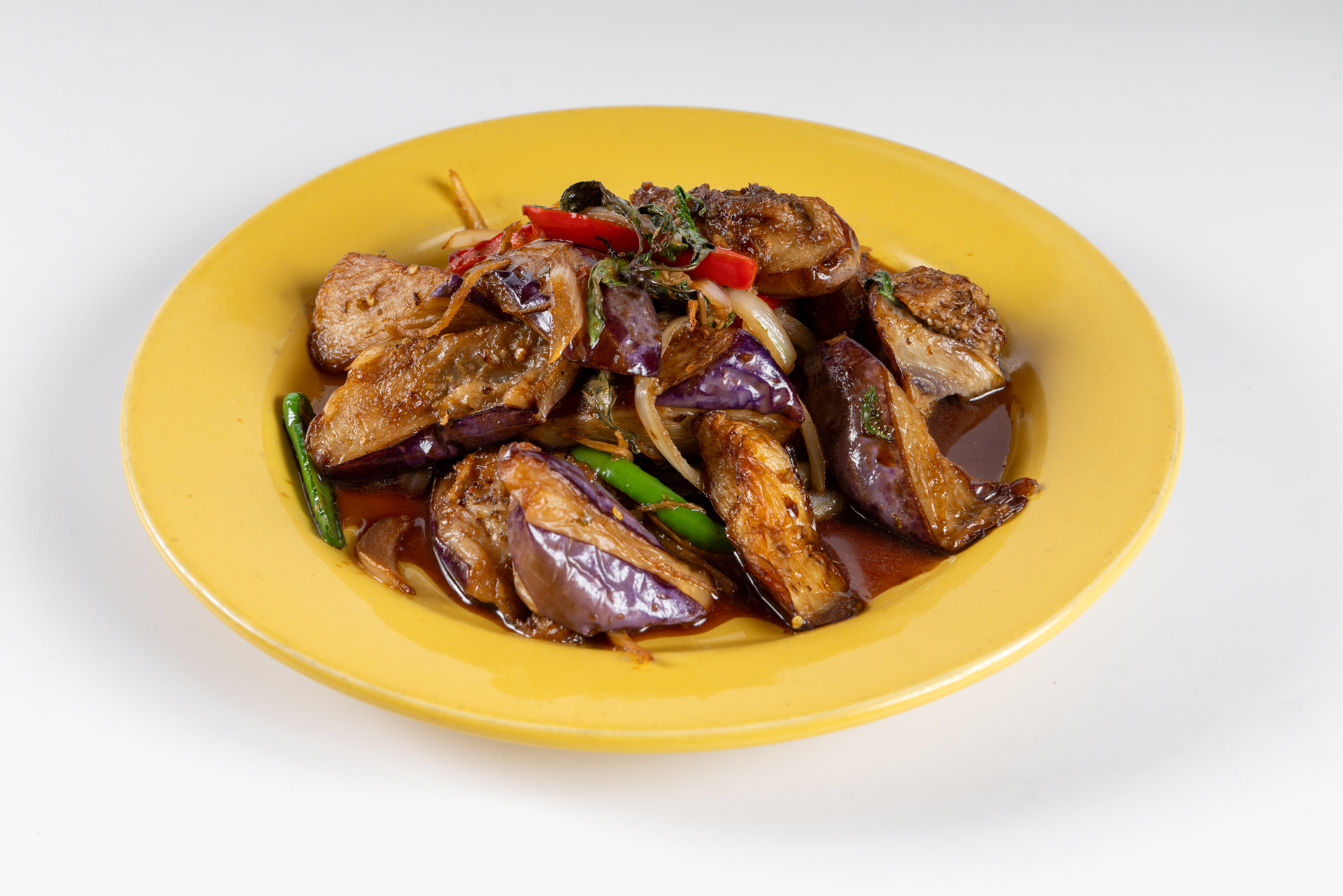 Order Spicy Eggplant food online from Natalee Thai store, Los Angeles on bringmethat.com