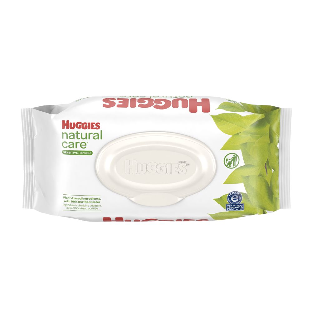 Order Huggies Natural Care Sensitive Baby Wipe, Fragrance Free - 56 ct food online from Bartell store, Edmonds on bringmethat.com